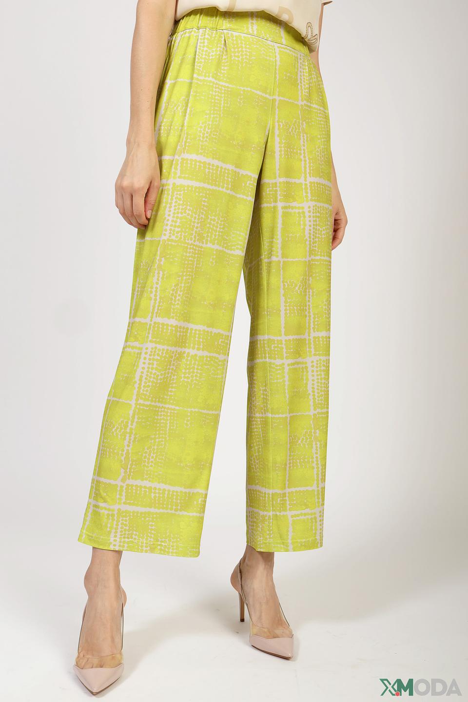 Брюки Betty Barclay в клетку лайм