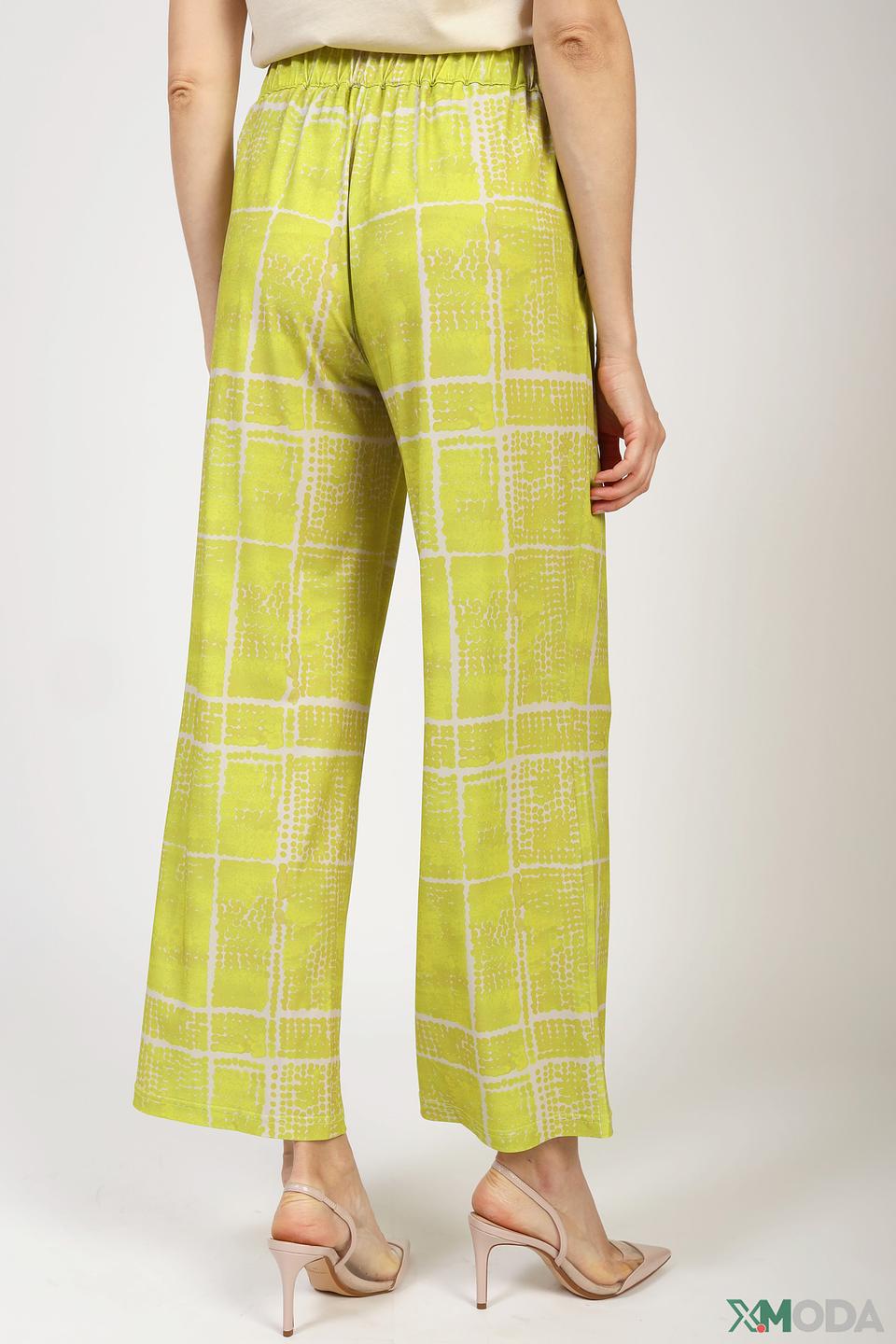 Брюки Betty Barclay в клетку лайм