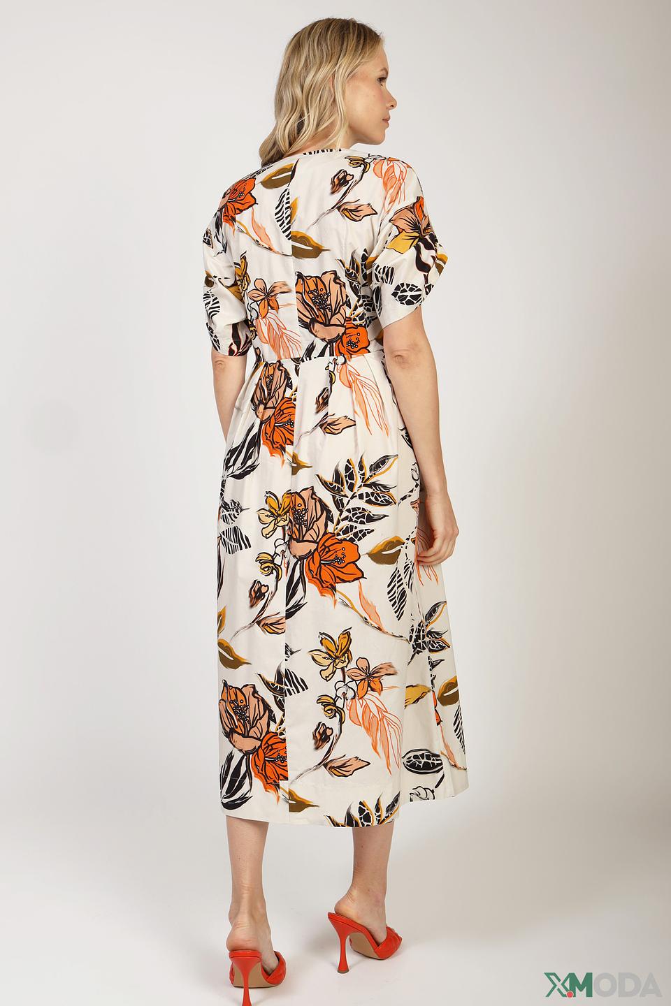 Платье Marc Cain с цветочным принтом