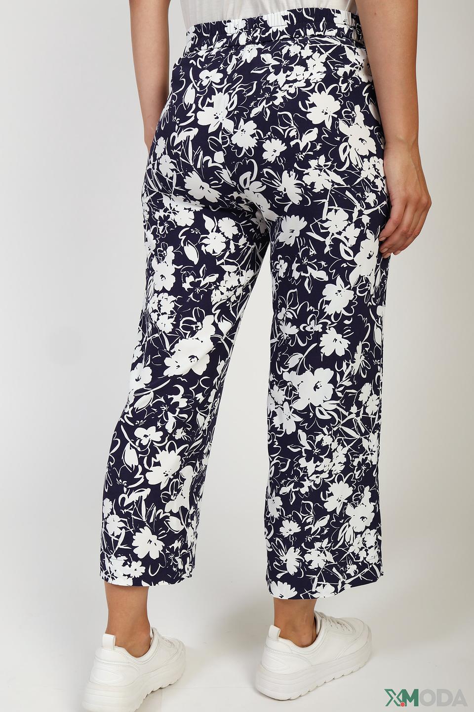 Капри Zerres с цветочным принтом