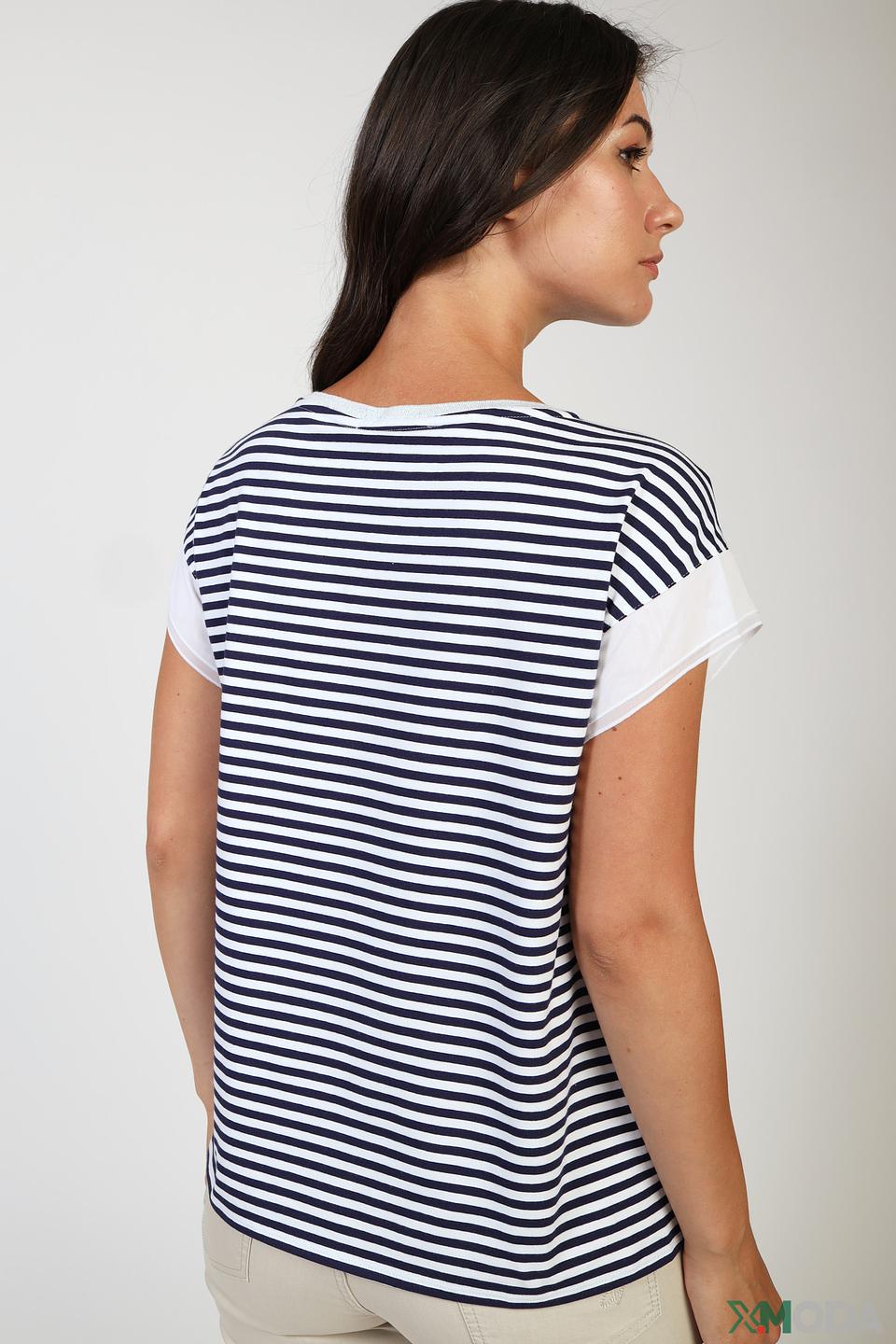 Футболка Lecomte с принтом