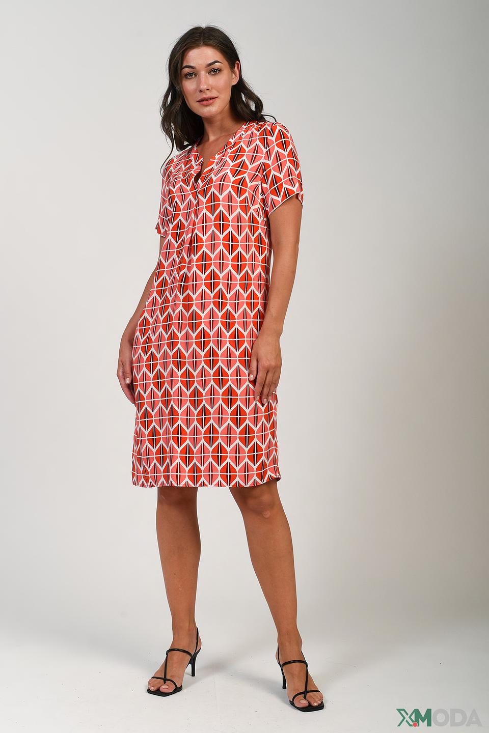 Платье Bianca с геометрическим принтом