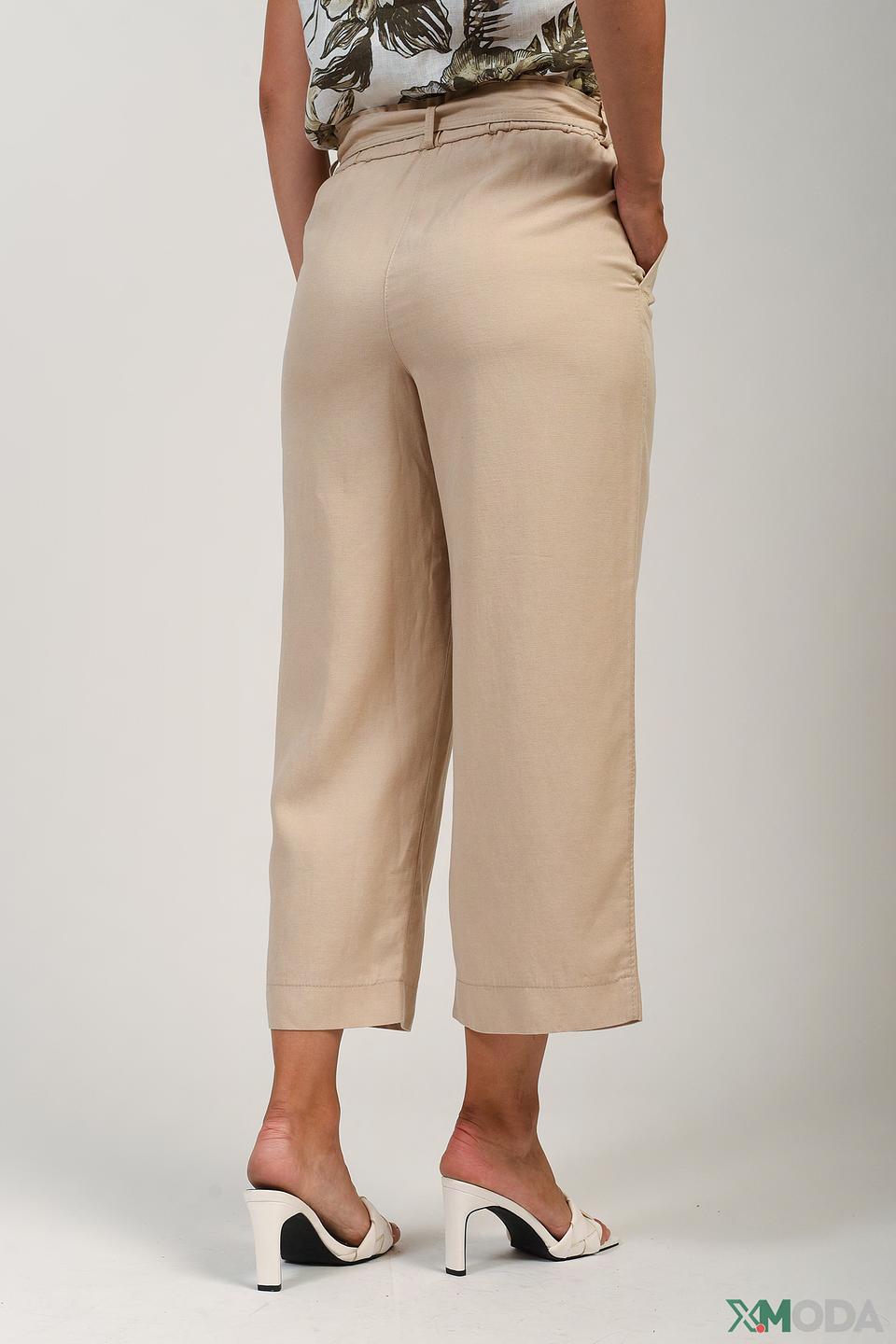 Брюки кюлоты Bianca бежевые