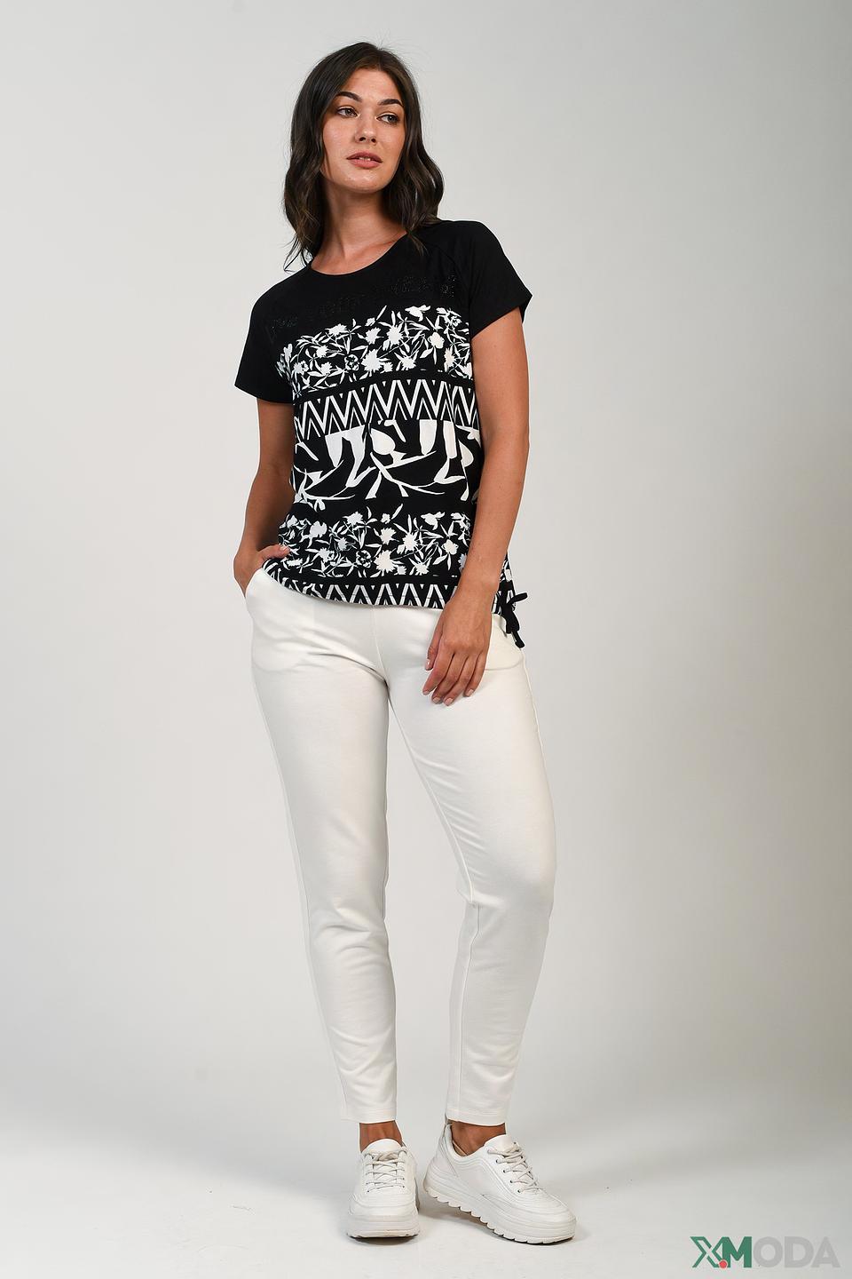 Футболка Betty Barclay с принтом чёрная