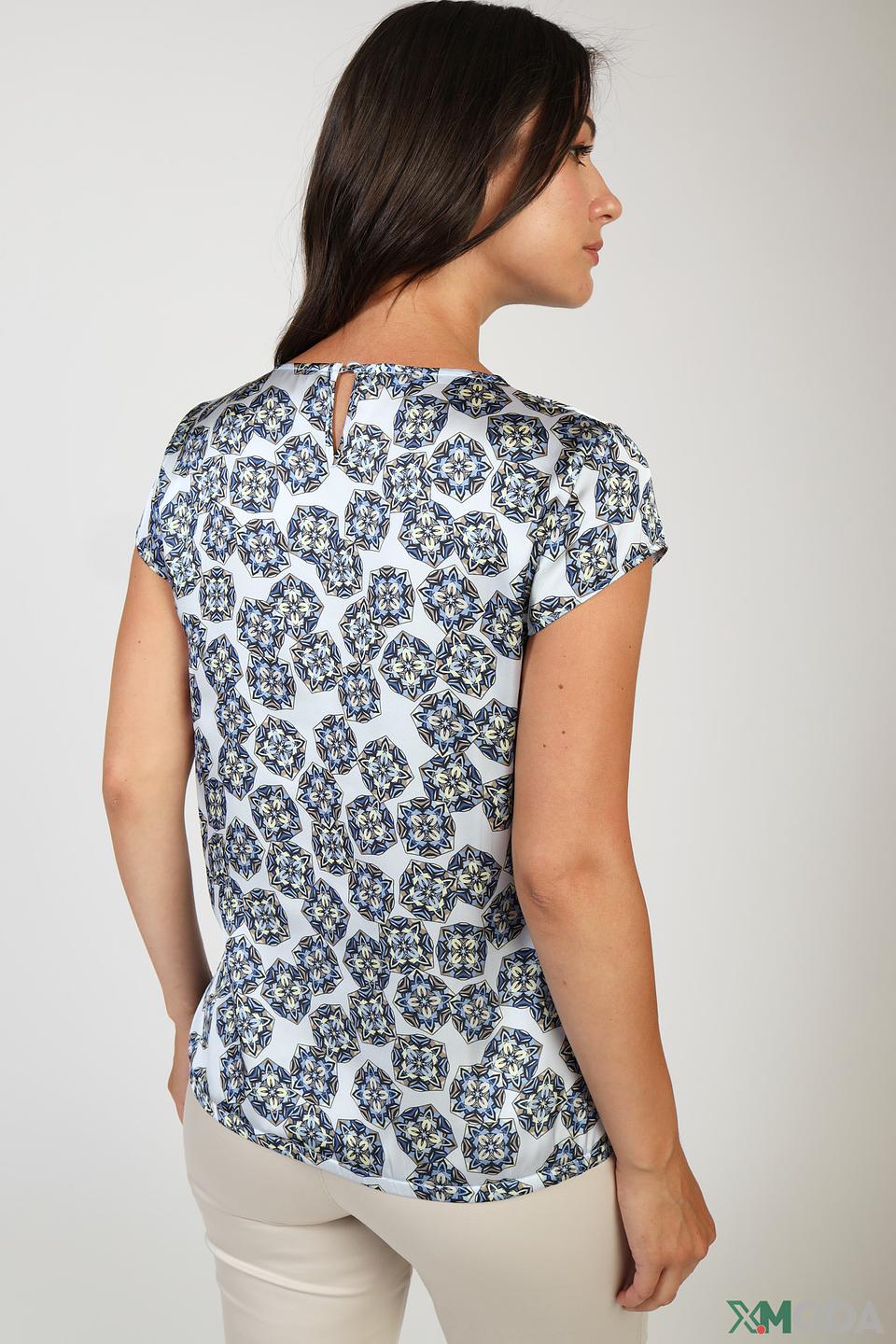 Блуза Bianca с цветочным принтом