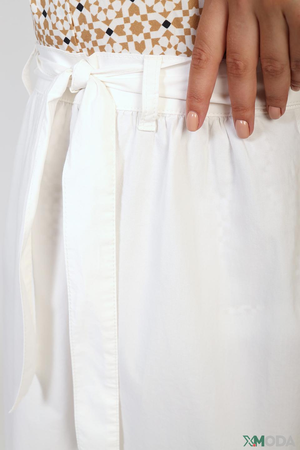 Юбка Gerry Weber EDITION белая с вышивкой