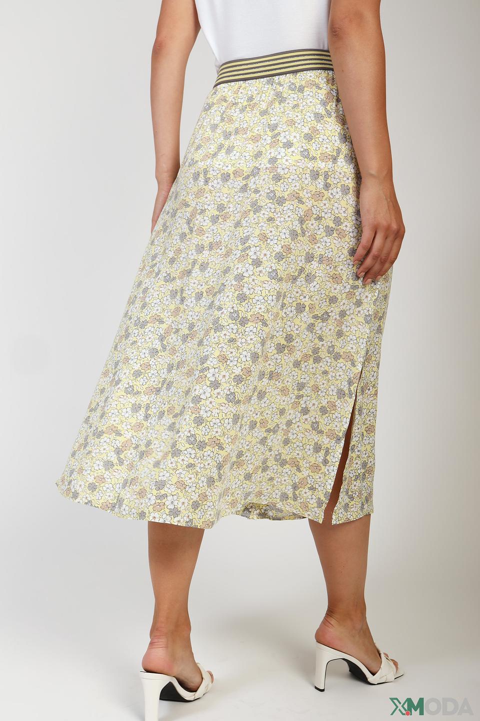 Юбка Bianca с цветочным принтом