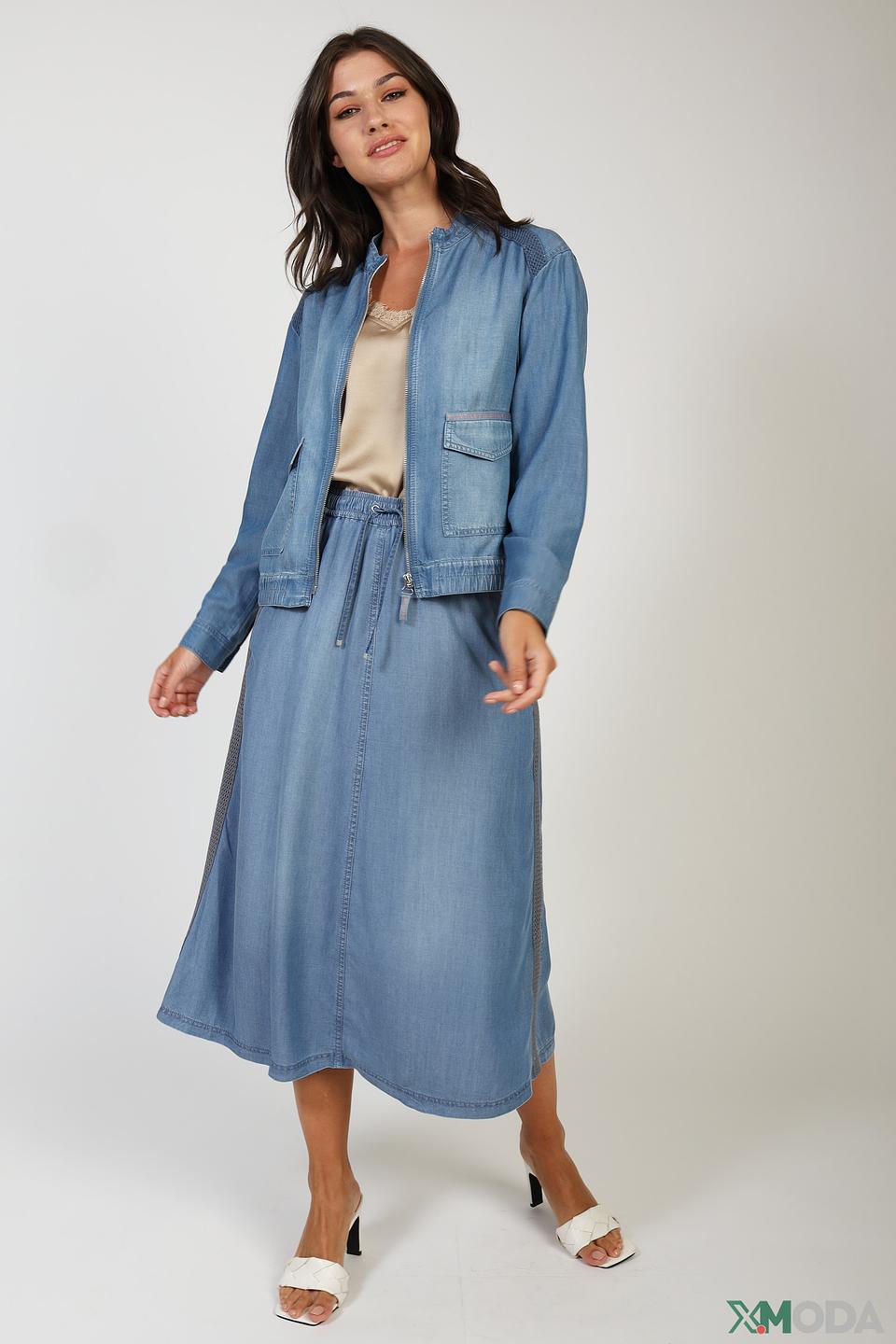 Жакет Lecomte джинсовый голубой