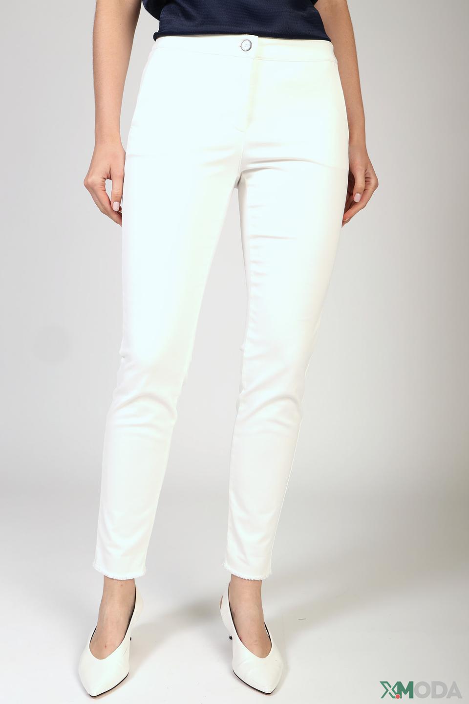 Брюки прямые Luisa Cerano белые