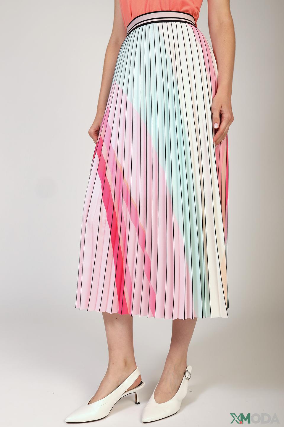 Юбка Marc Cain плиссированная разноцветная