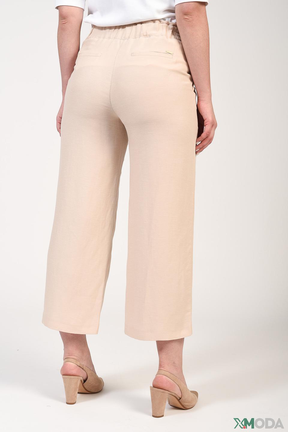 Брюки кюлоты Betty and Co бежевые