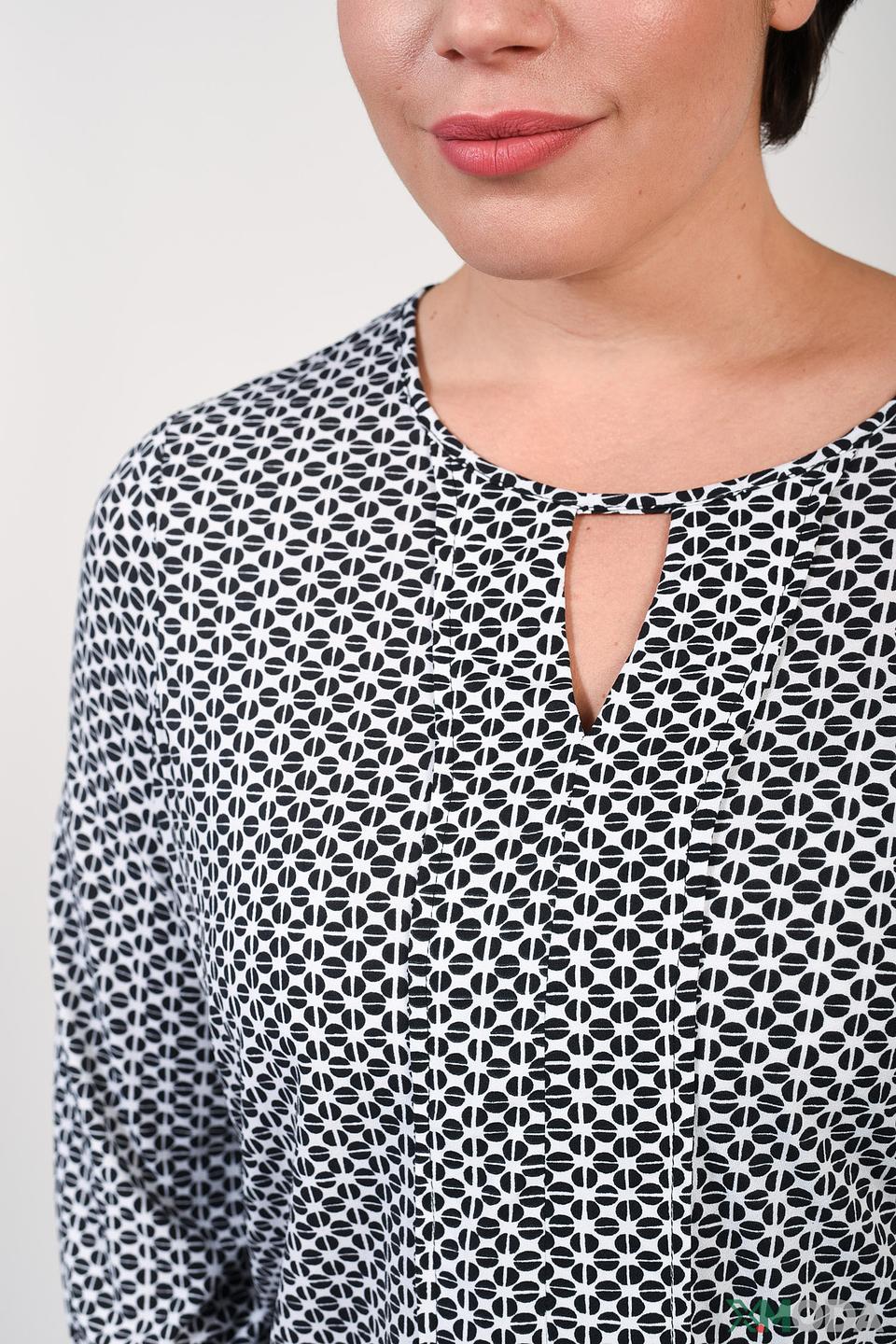 Блуза Olsen с геометрическим принтом