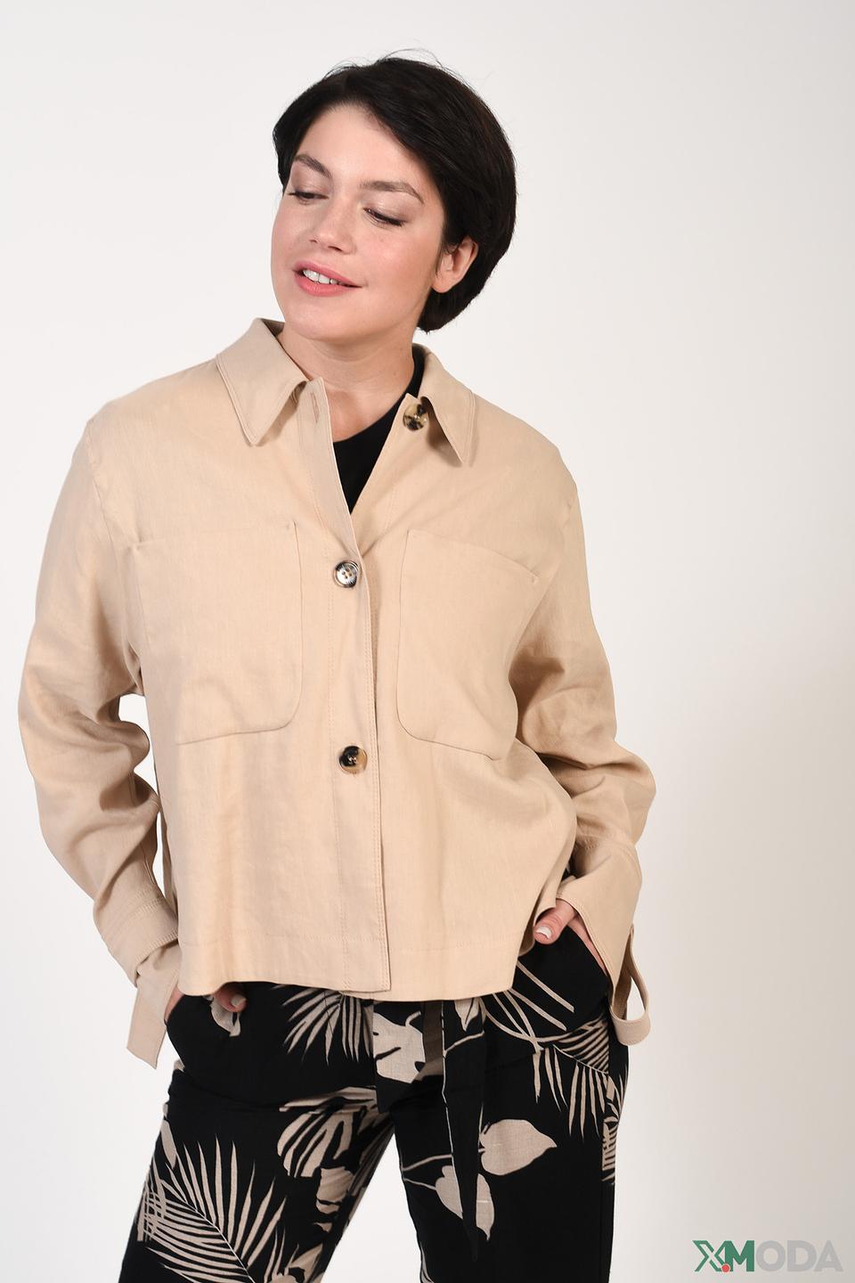 Рубашка Marc Cain бежевая