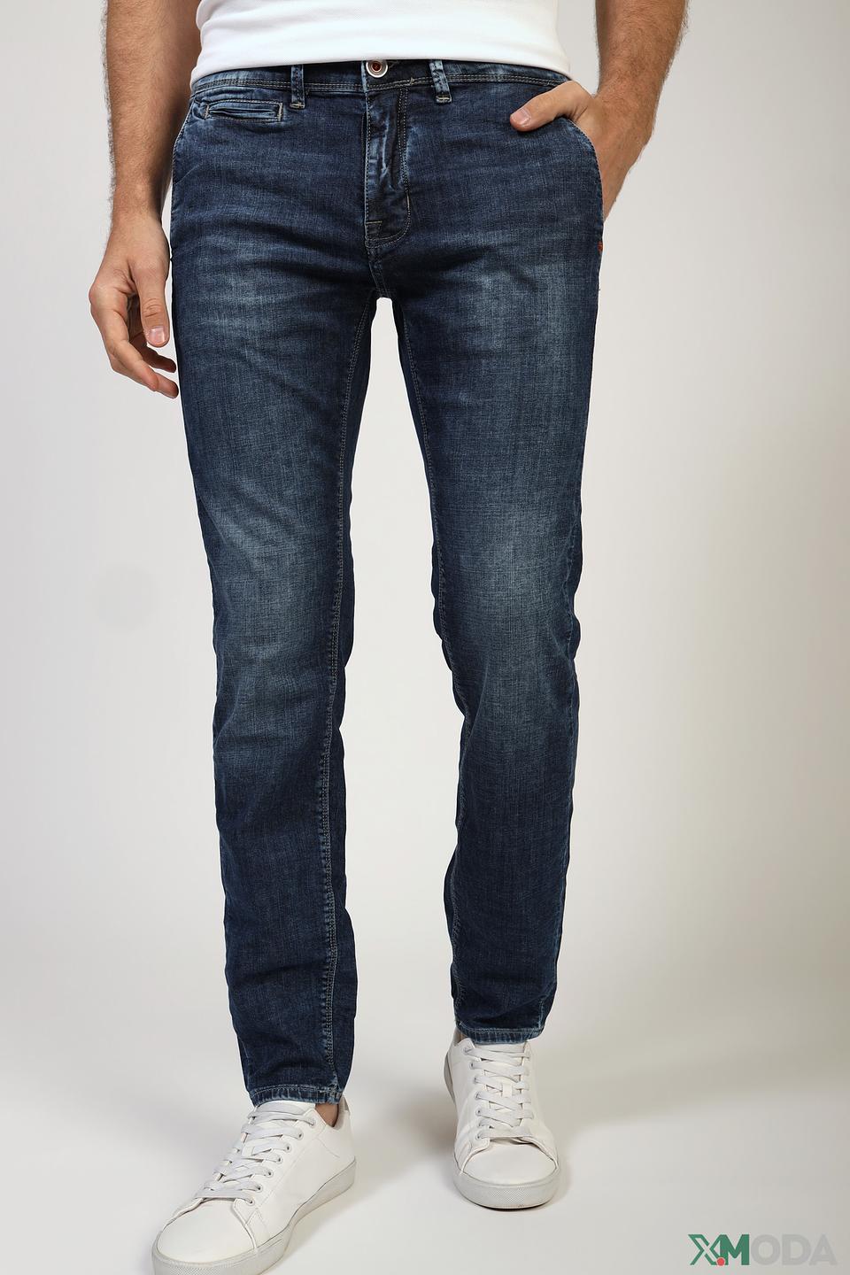 Джинсы Gaudi Jeans узкие, синие