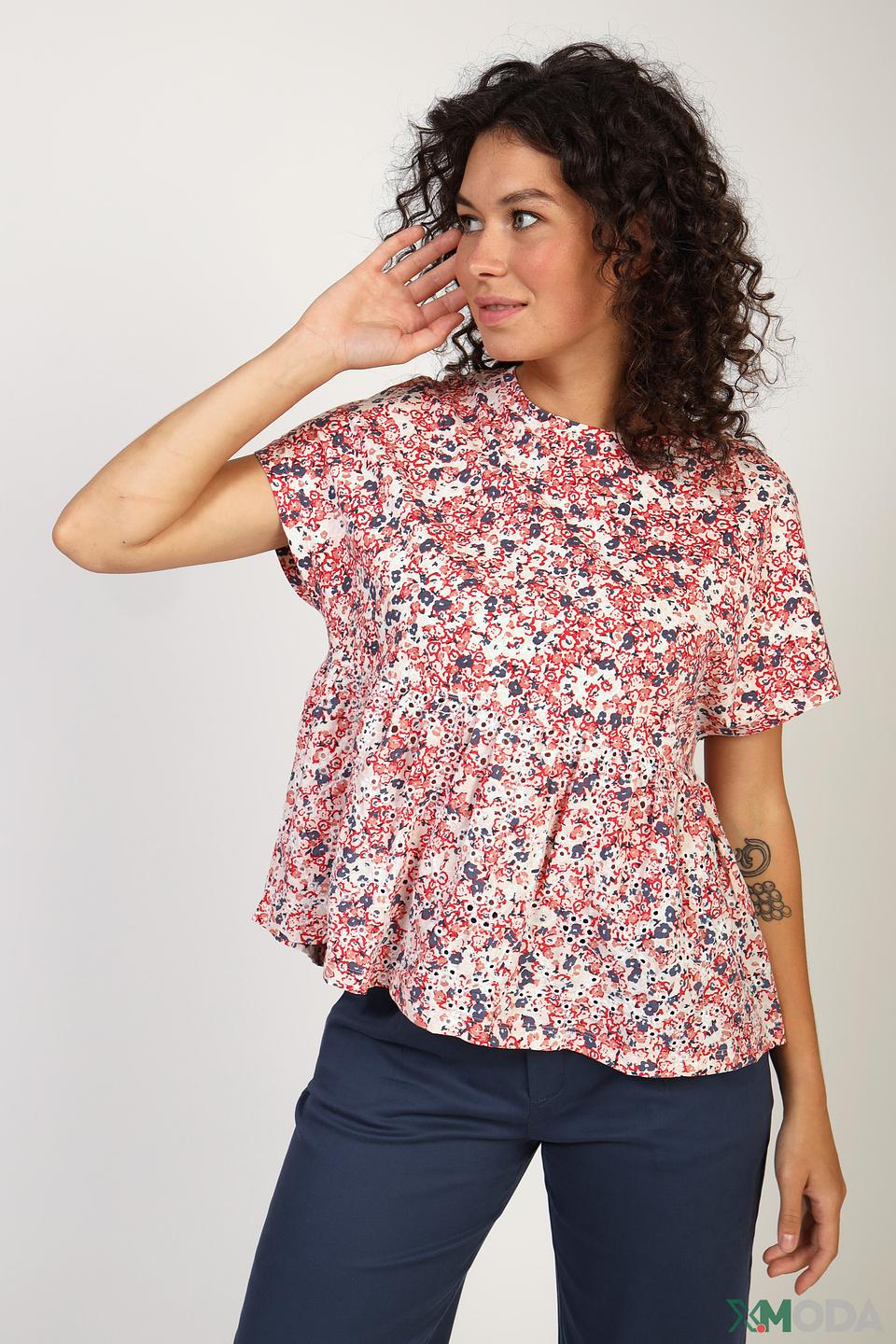 Блуза s.Oliver с цветочным принтом