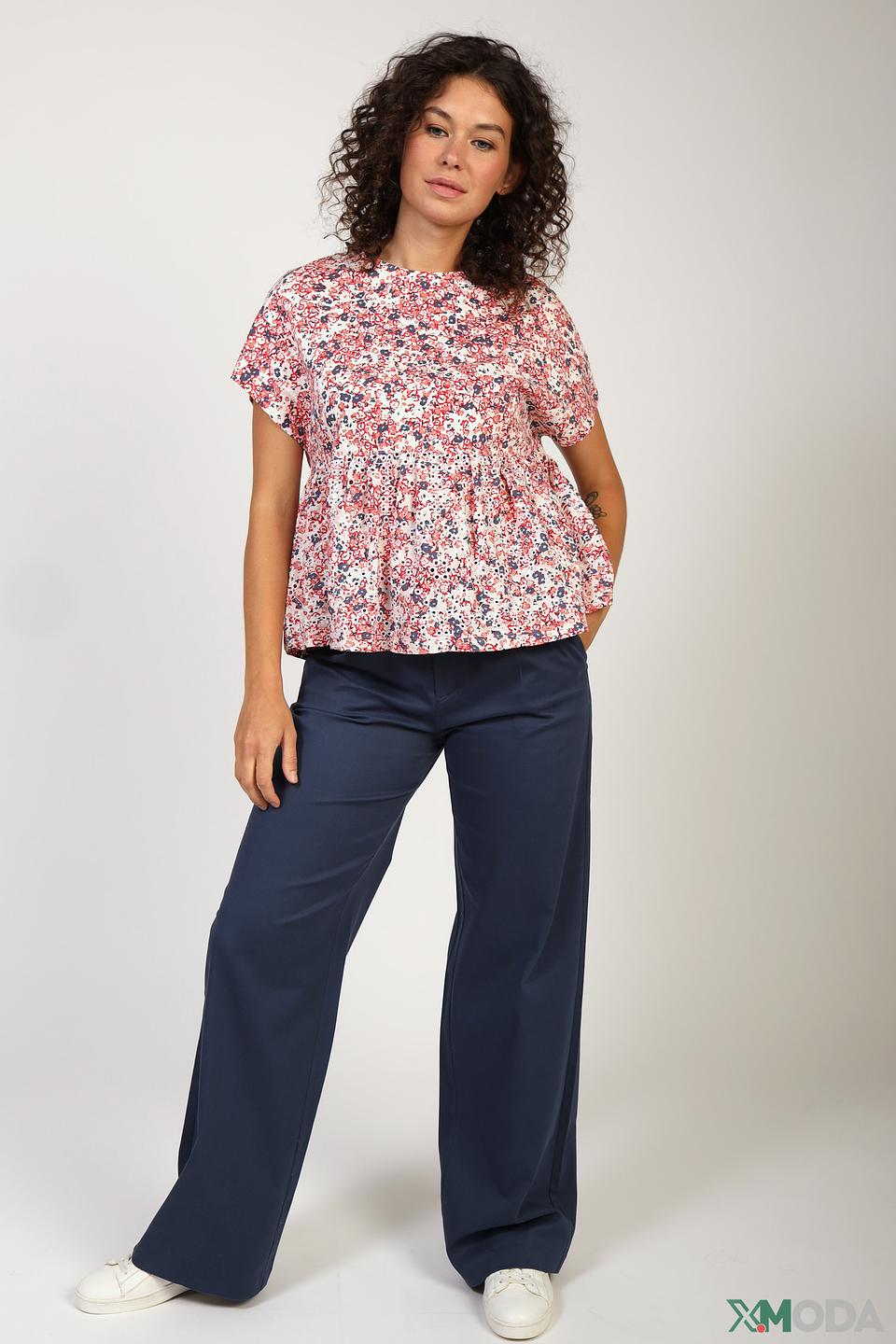 Блуза s.Oliver с цветочным принтом