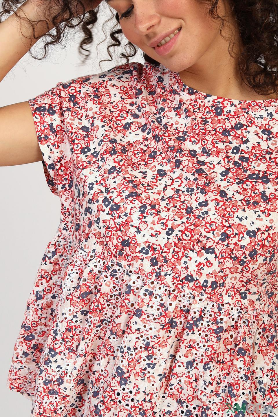 Блуза s.Oliver с цветочным принтом