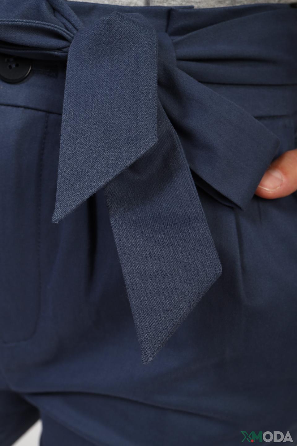 Брюки с поясом s.Oliver синие