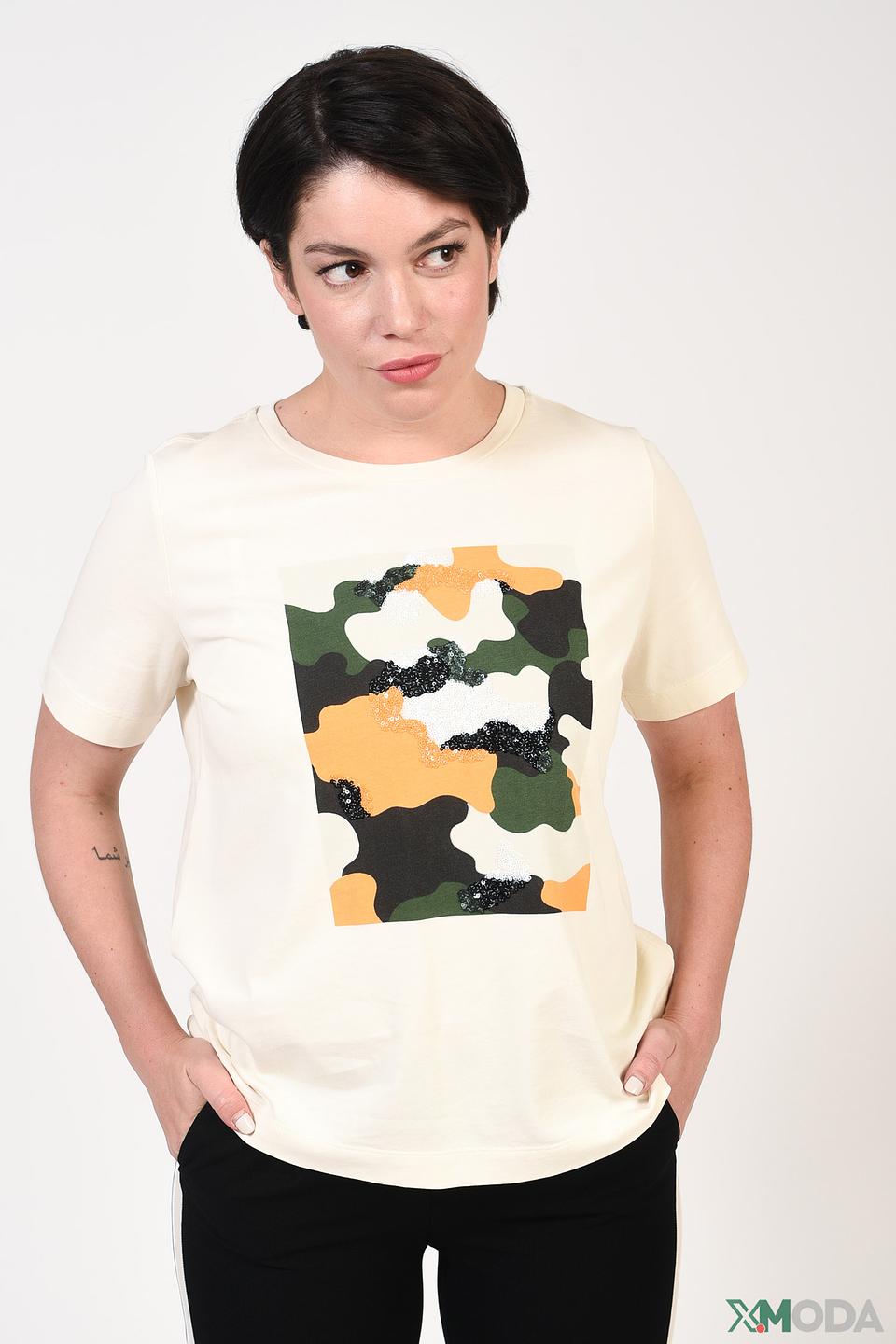 Футболка Margittes с камуфляжем