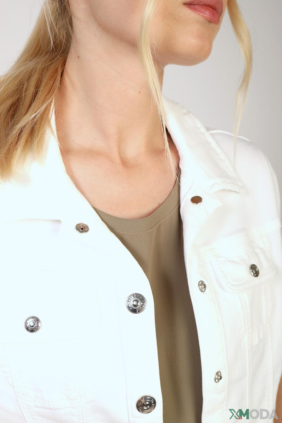 Жакет Oui короткий белый
