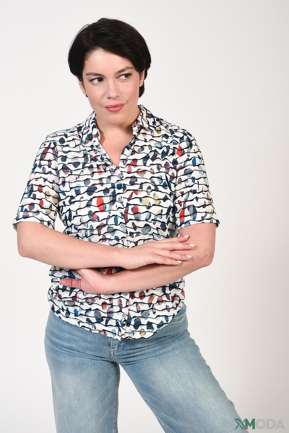 Блуза Erfo с принтом