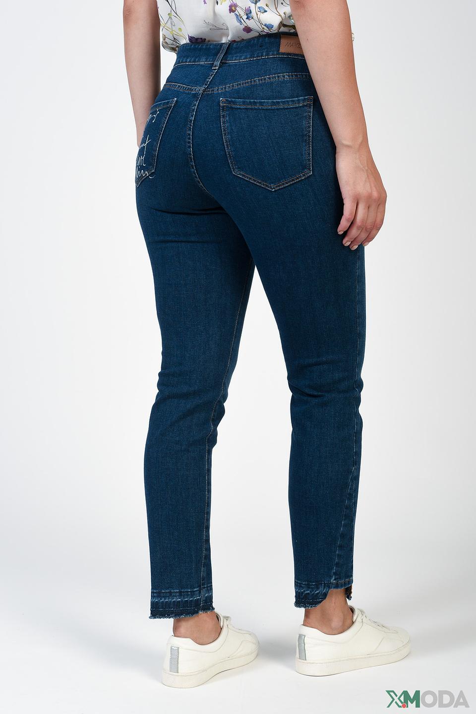 Джинсы скинни Marc Cain тёмно-синие