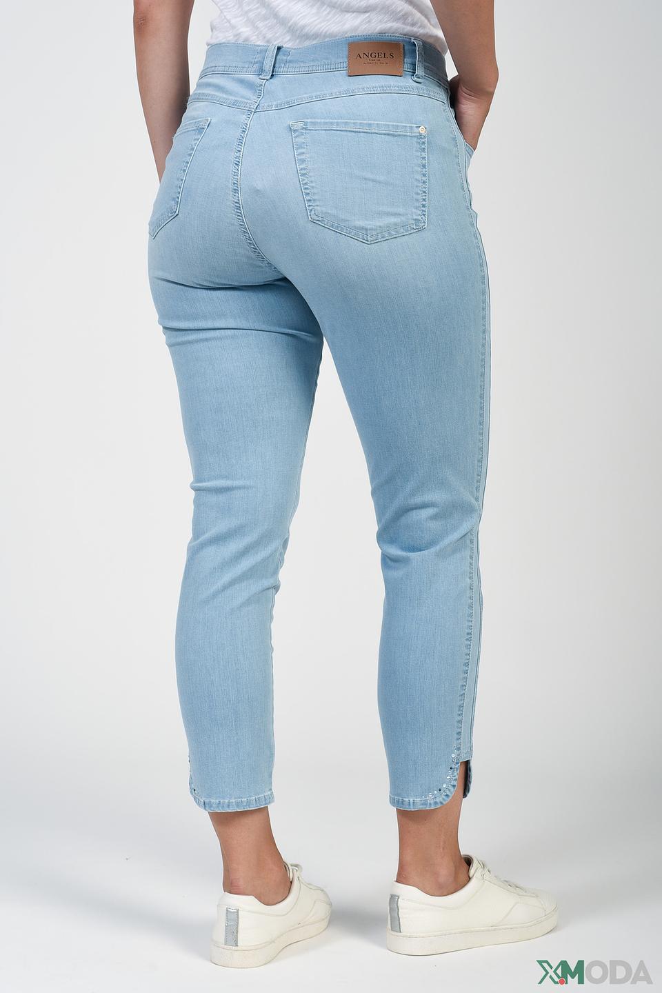 Джинсы Angels голубые с потертостями
