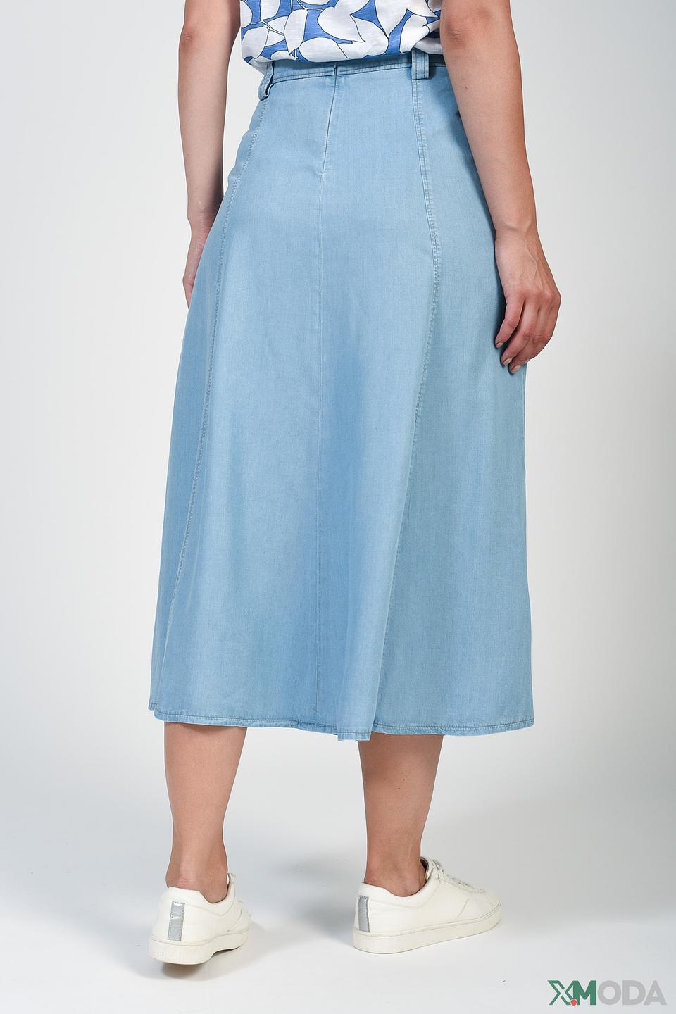Юбка Gardeur деним светло-голубая