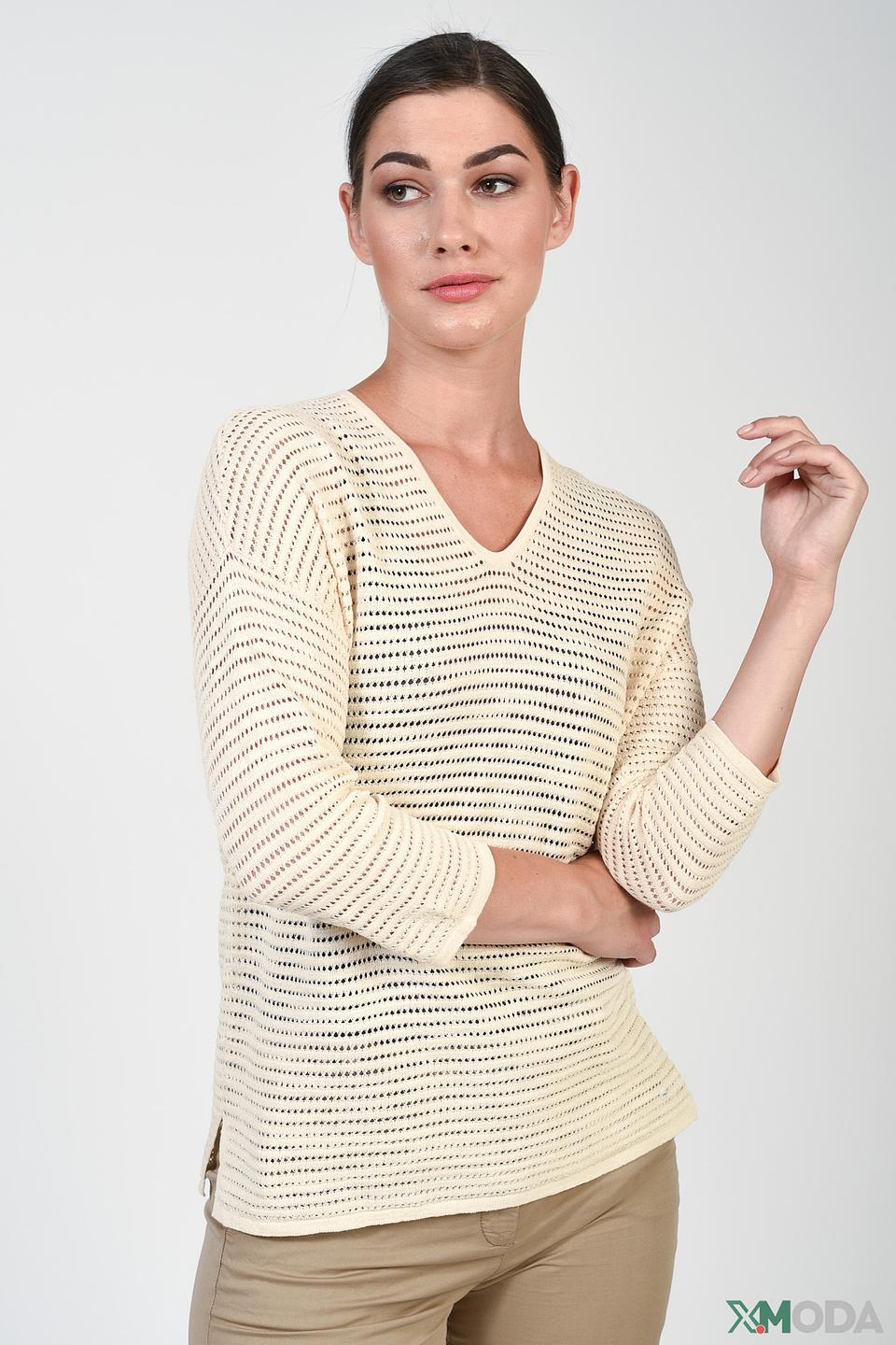 Пуловер Olsen женский бежевый