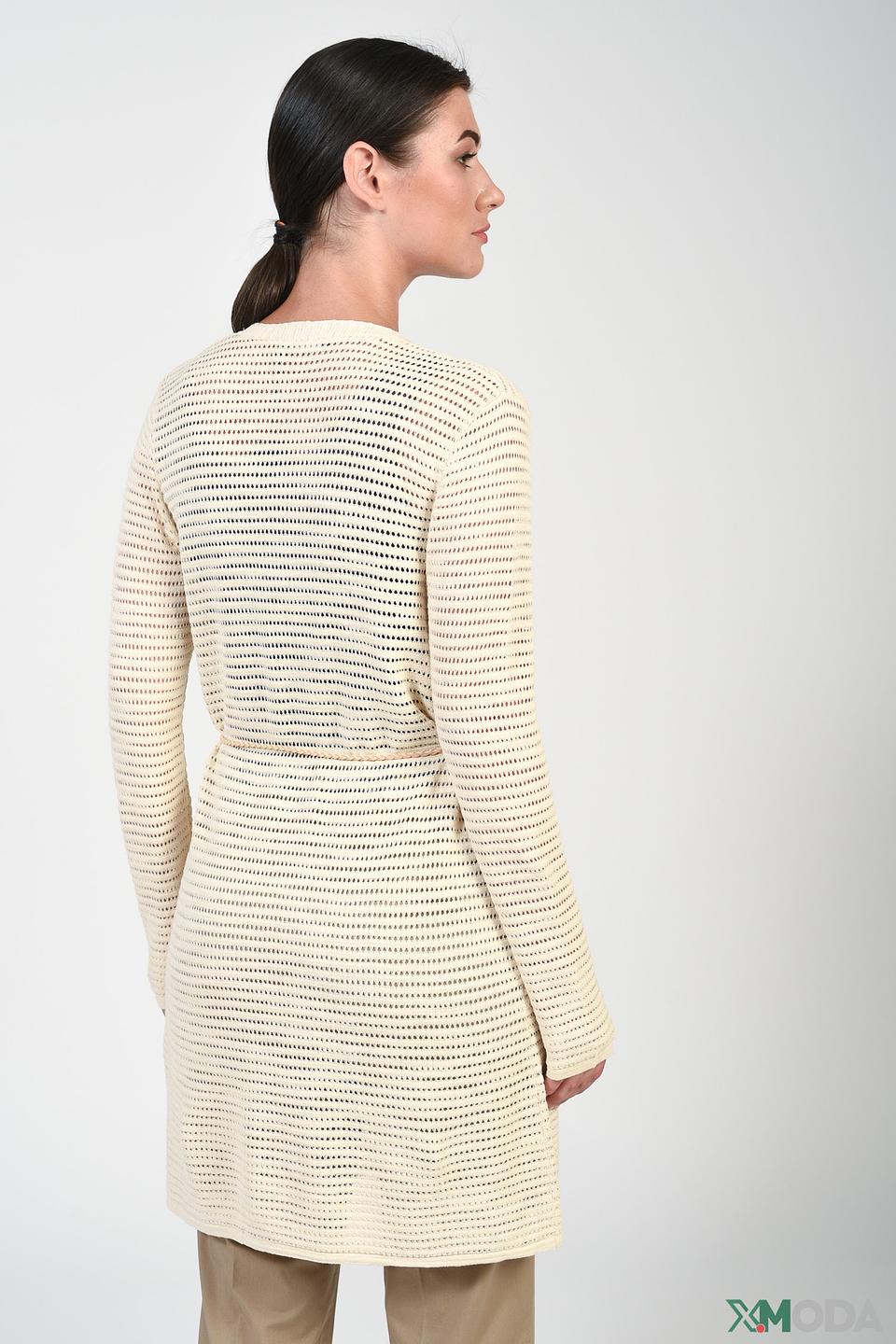 Кардиган Olsen вязаный бежевый