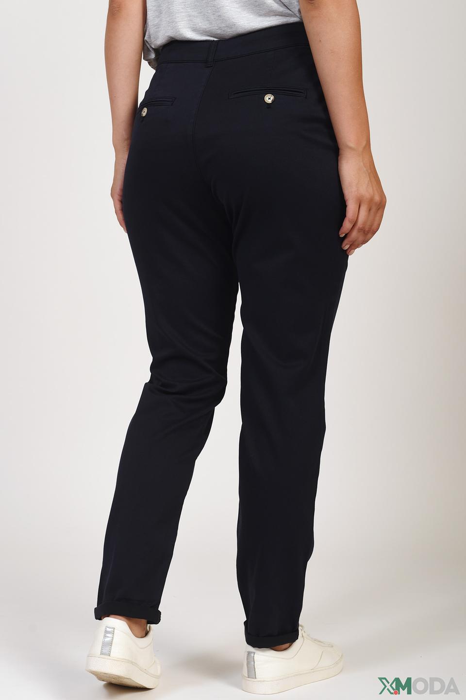 Брюки классические Oui тёмно-синие