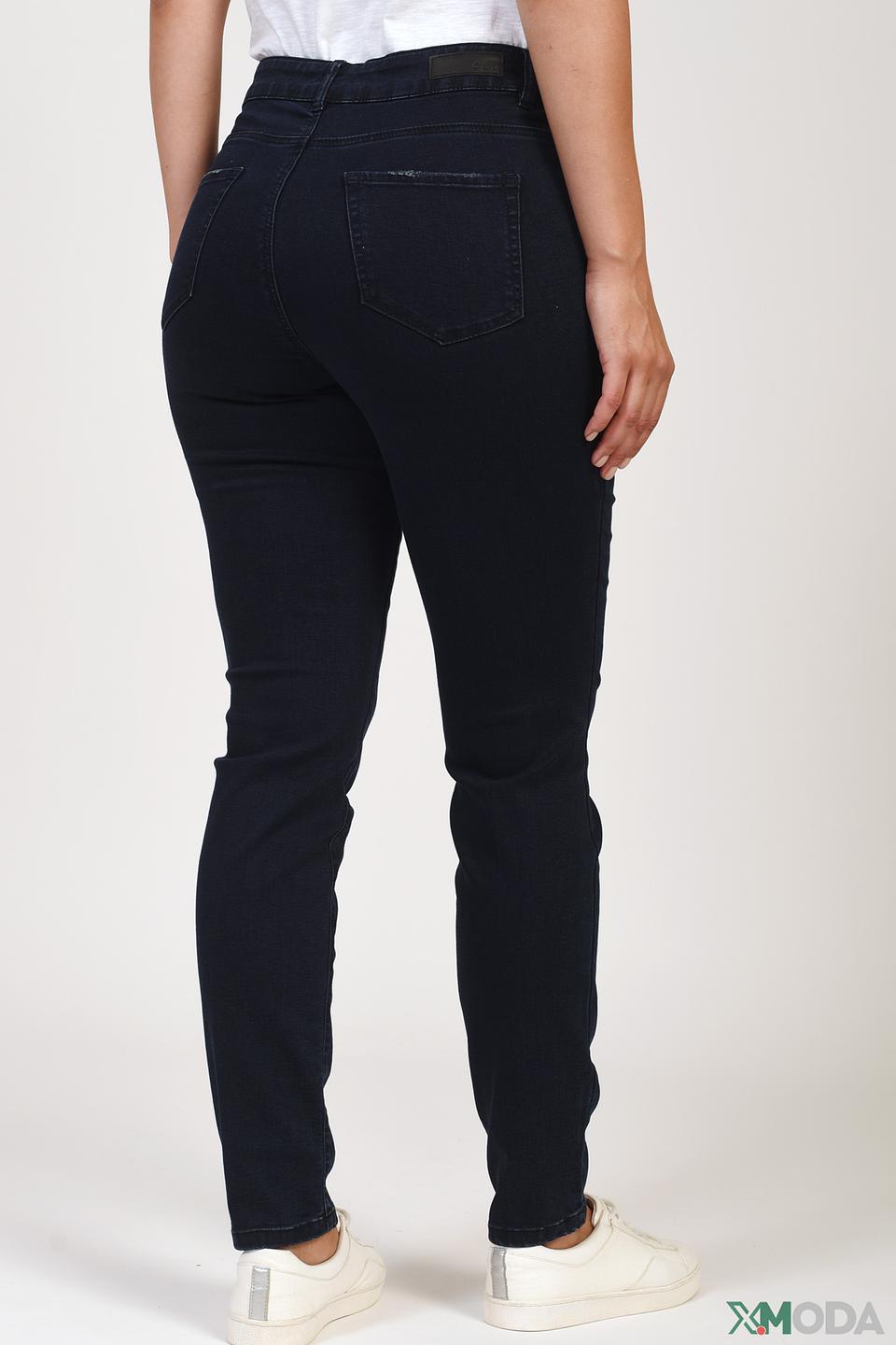 Джинсы Slim Fit Oui тёмно-синие