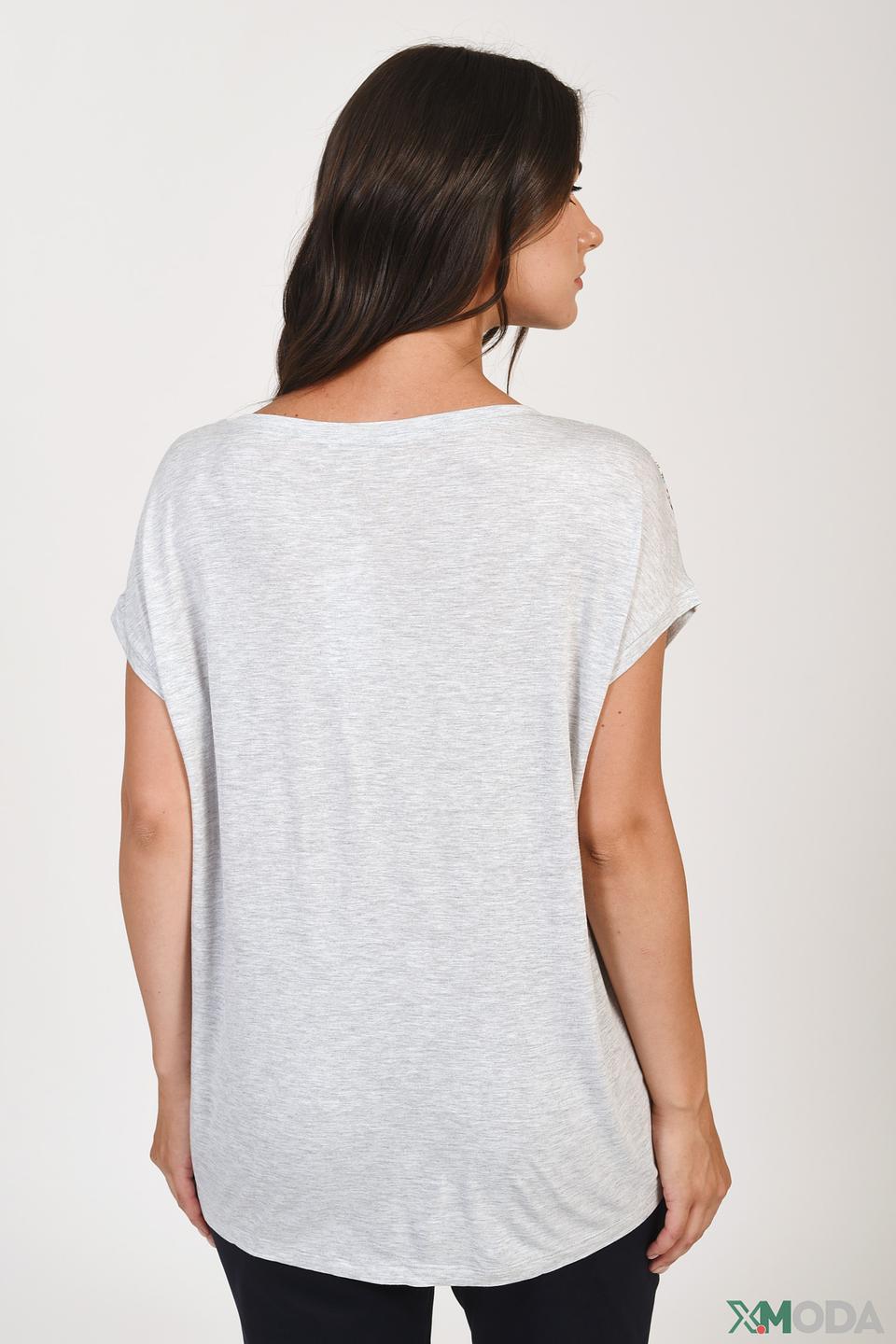 Блуза Oui с цветочным принтом