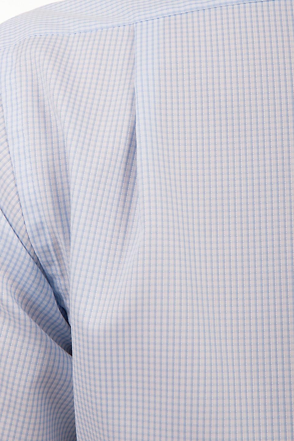 Рубашка Olymp голубая в клетку