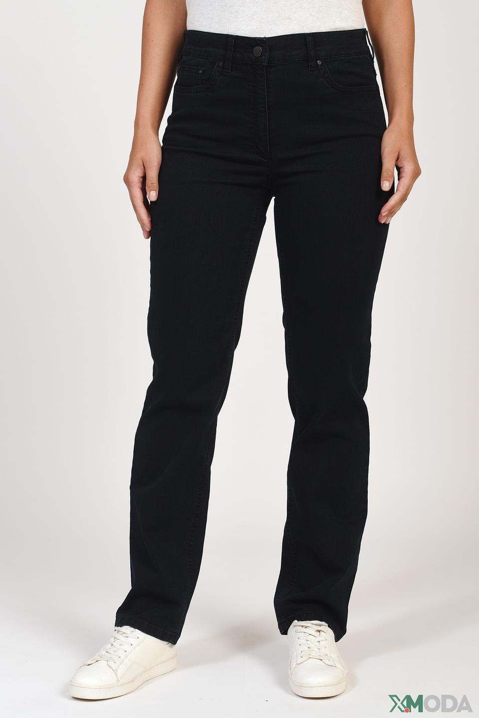 Джинсы Zerres чёрные прямые