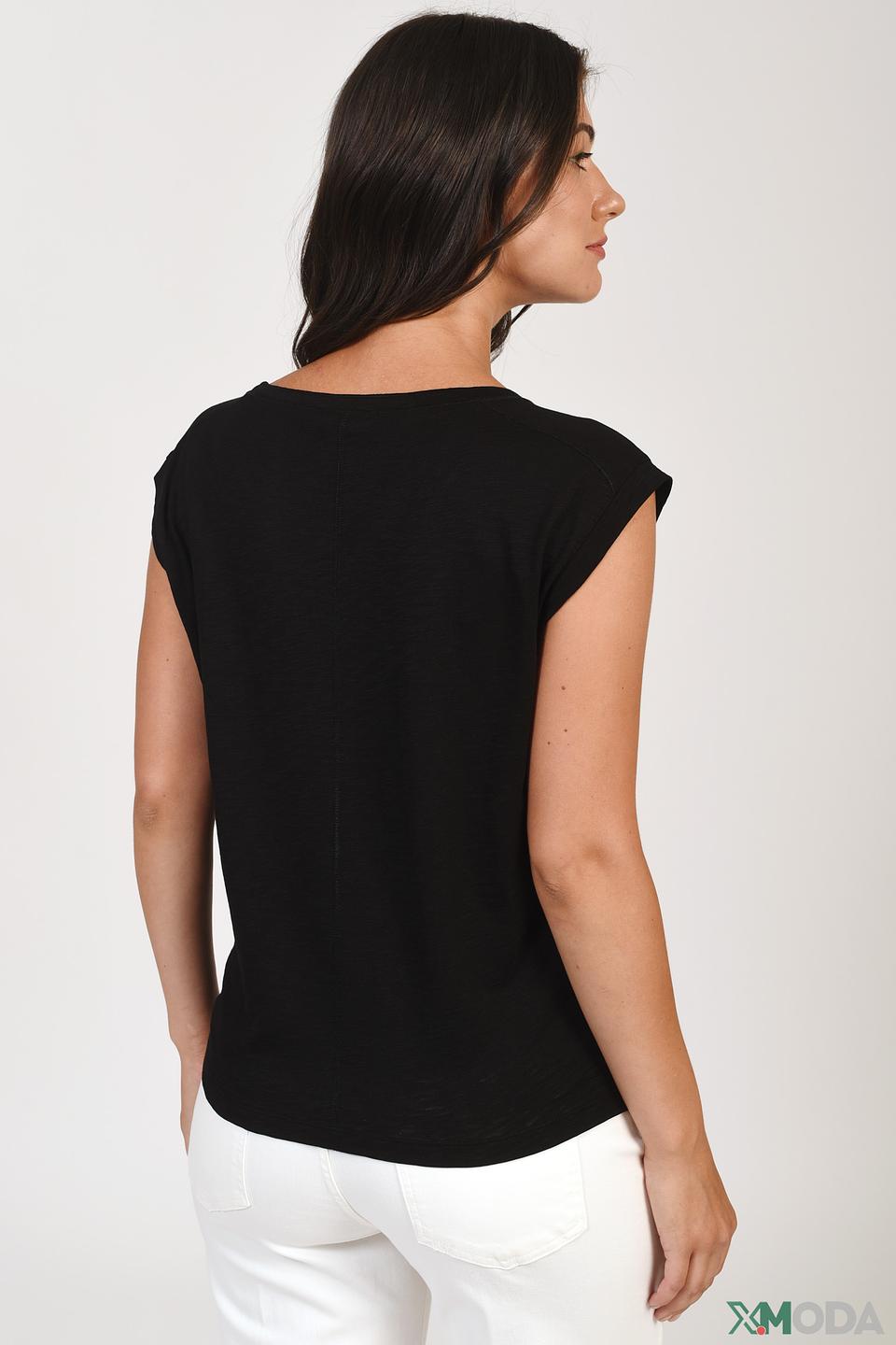 Футболка Monari с тигром чёрная