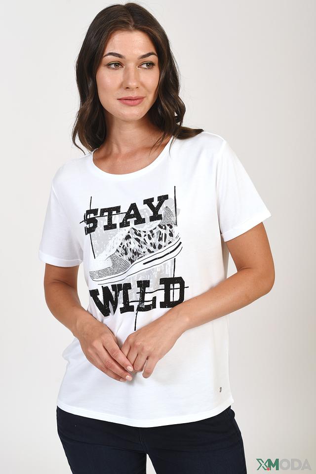 Футболка Monari с принтом Stay Wild