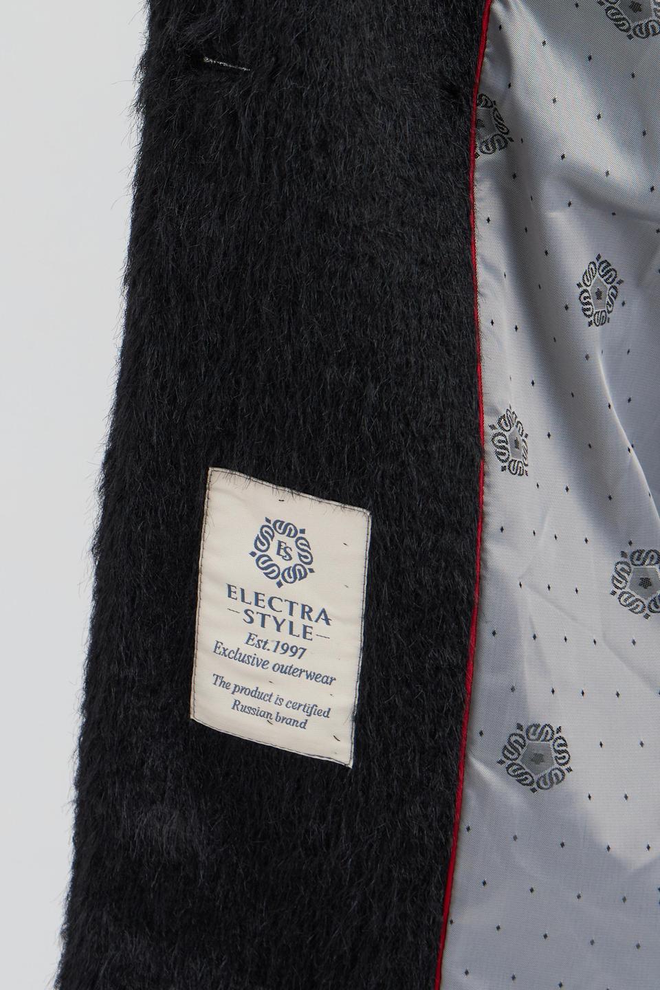 Чёрное пальто с поясом Electra style