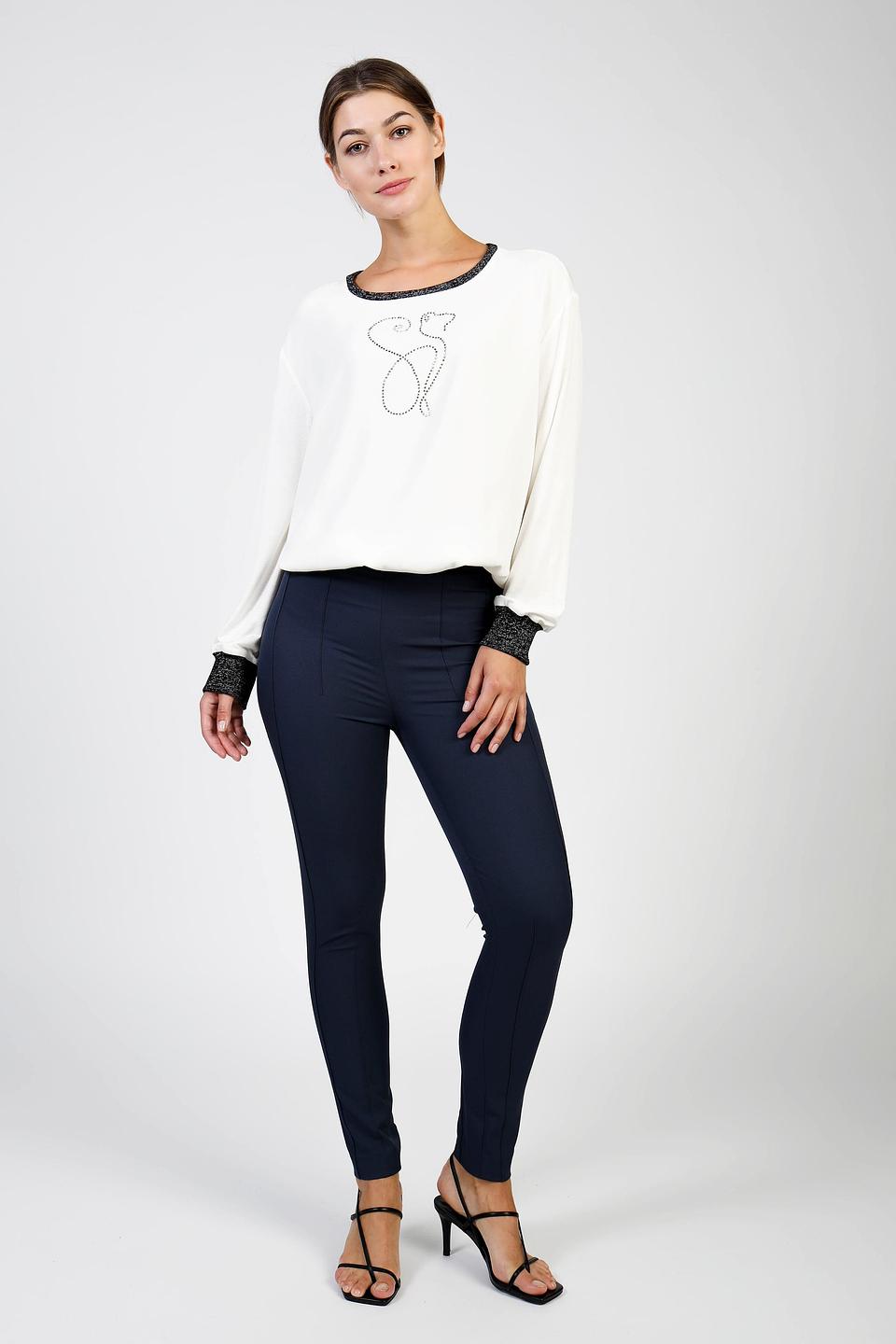 Брюки Just Valeri темно-синие