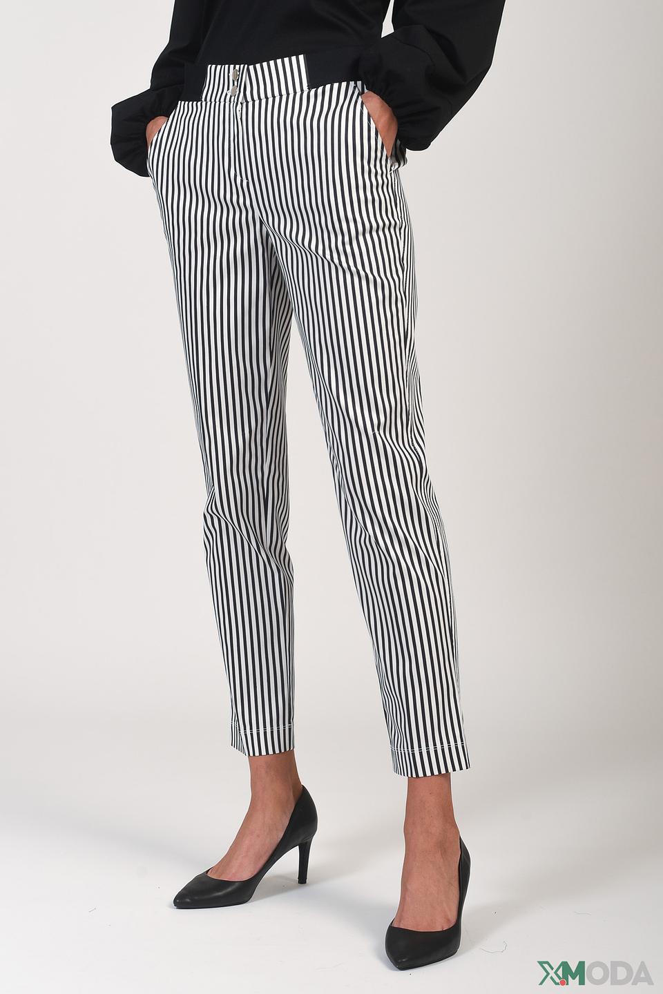 Брюки в полоску Michele