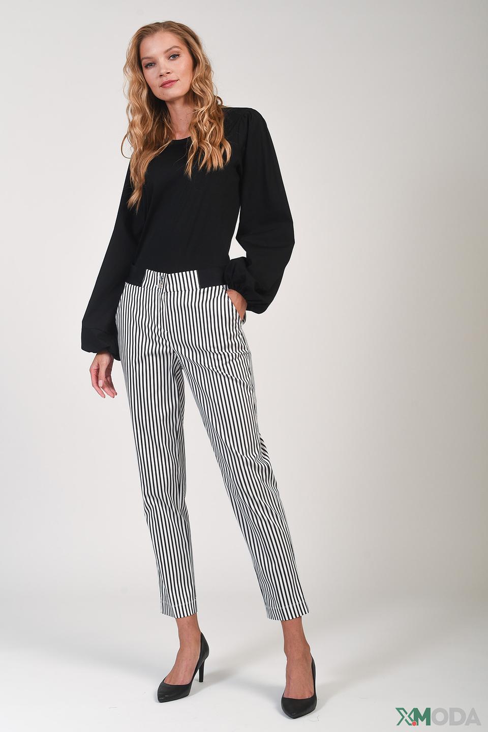 Брюки в полоску Michele