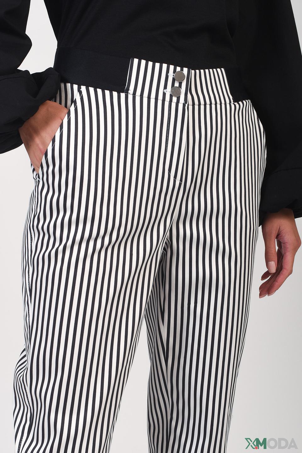 Брюки в полоску Michele