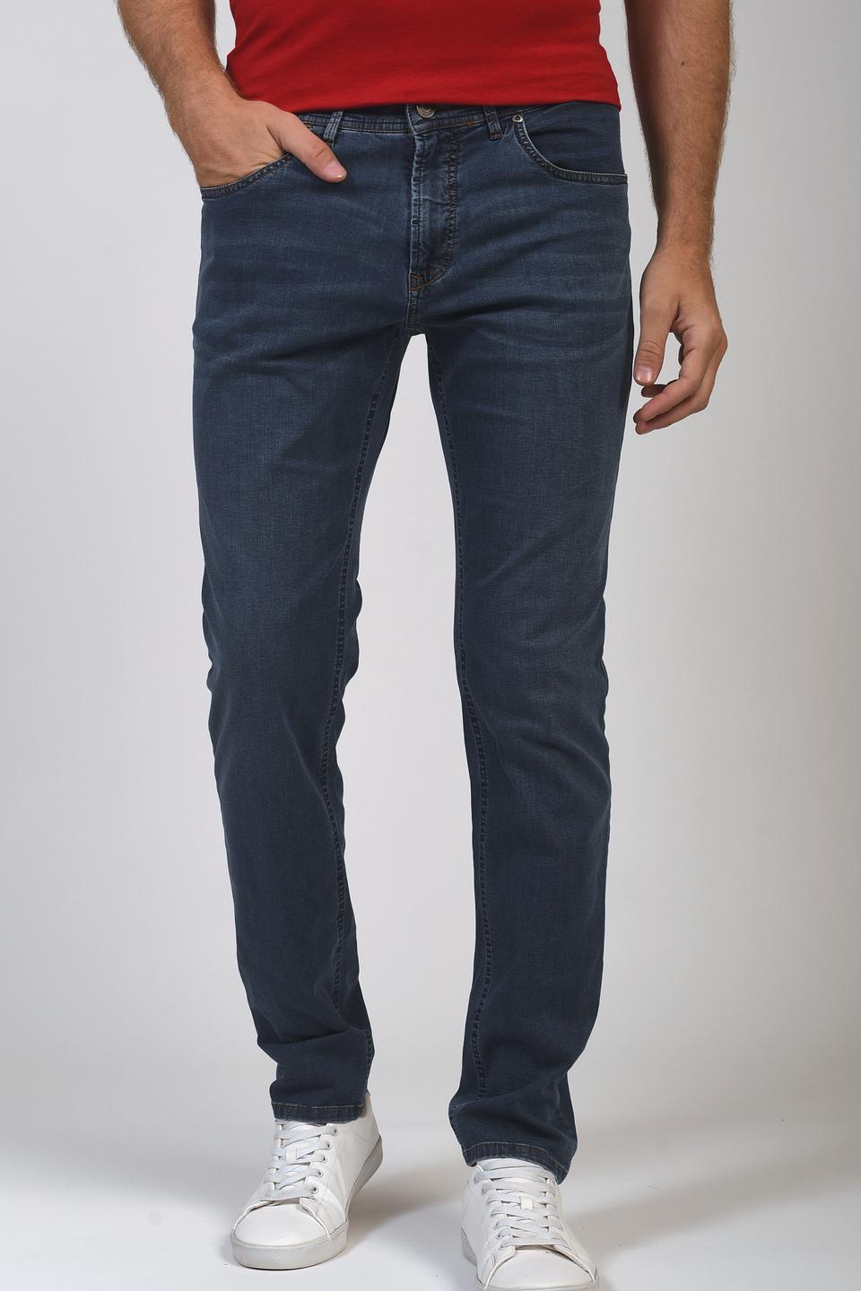 Джинсы Gardeur синие slim fit