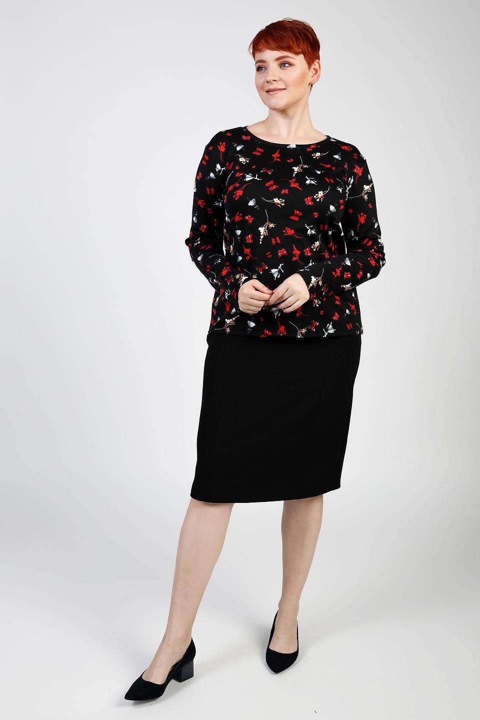 Пуловер Pezzo с цветочным принтом