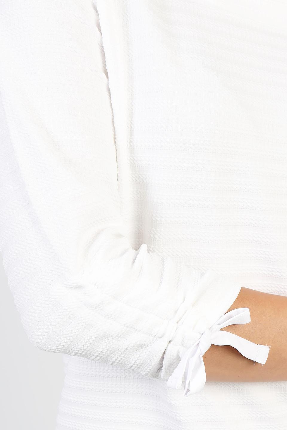 Пуловер Pezzo с рукавами-завязками