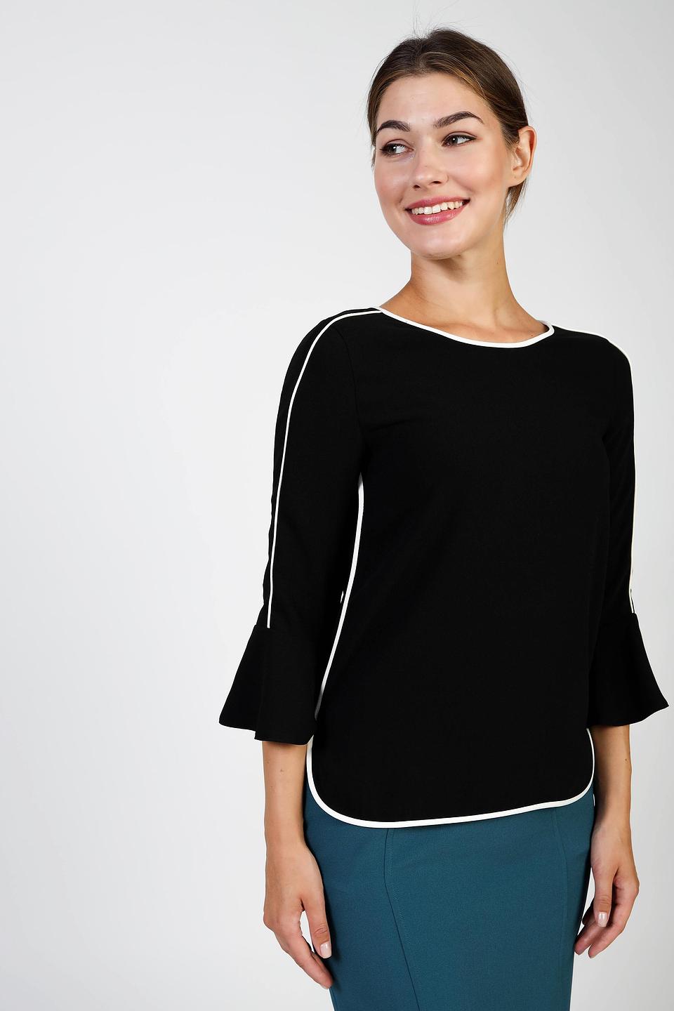 Блуза Pezzo с белой отделкой