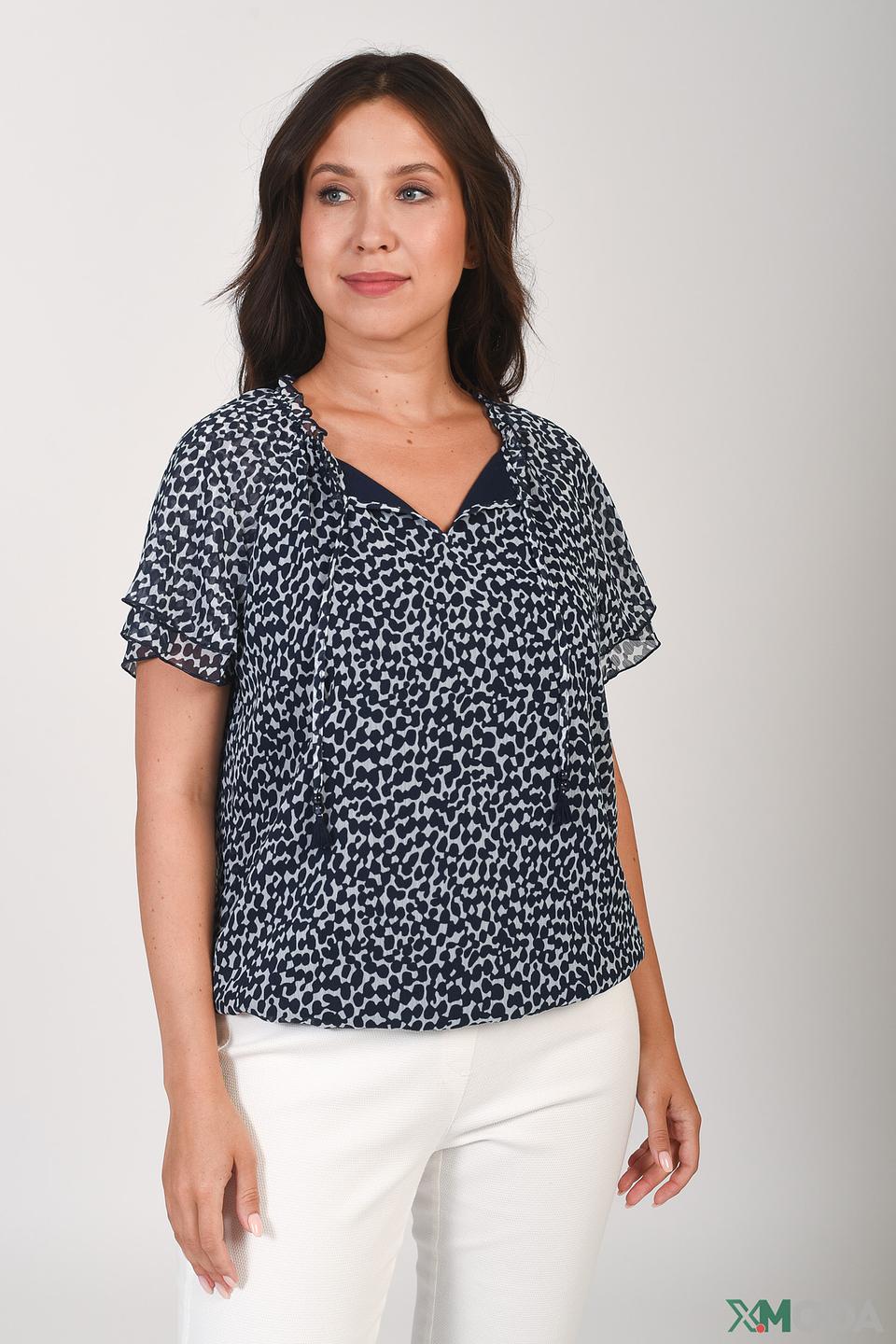 Блуза Rabe collection с леопардовым принтом