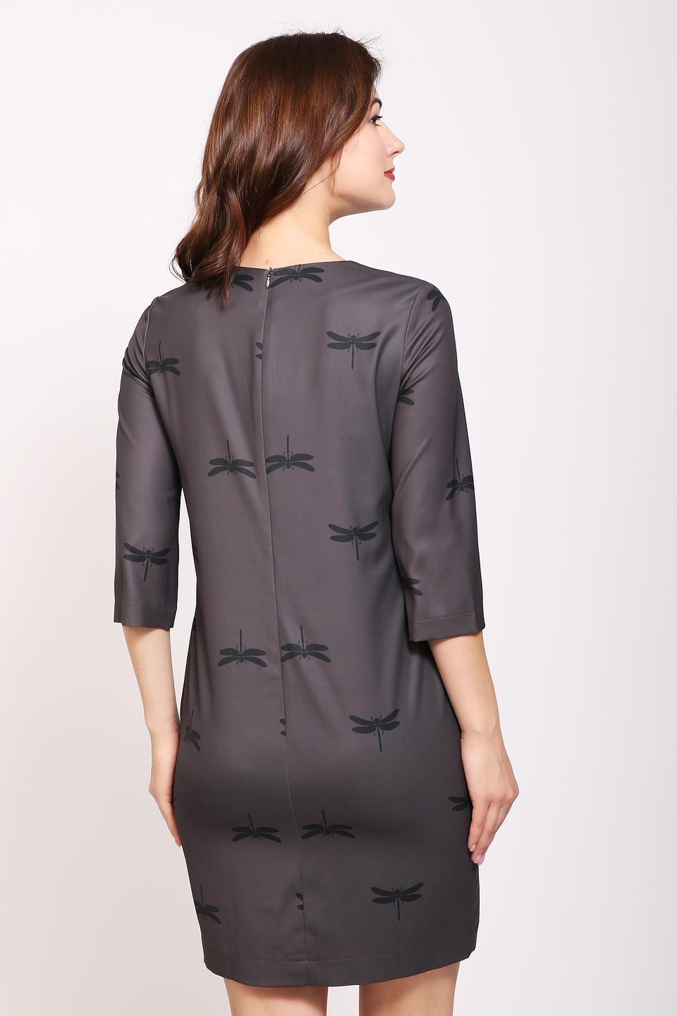 Платье Pezzo с принтом