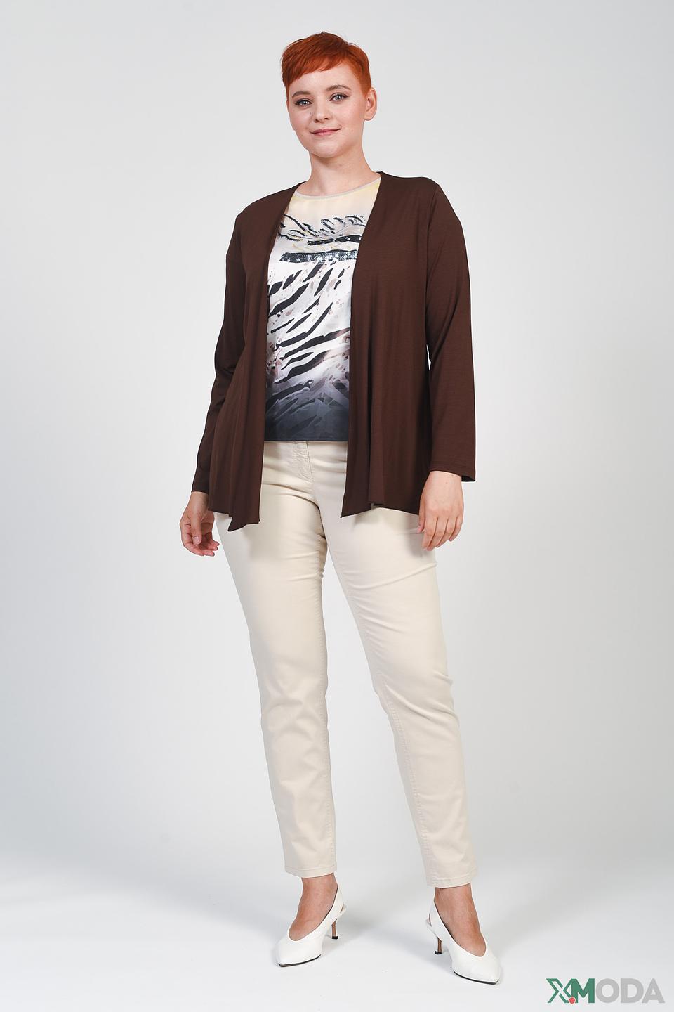 Жакет Via Appia коричневый