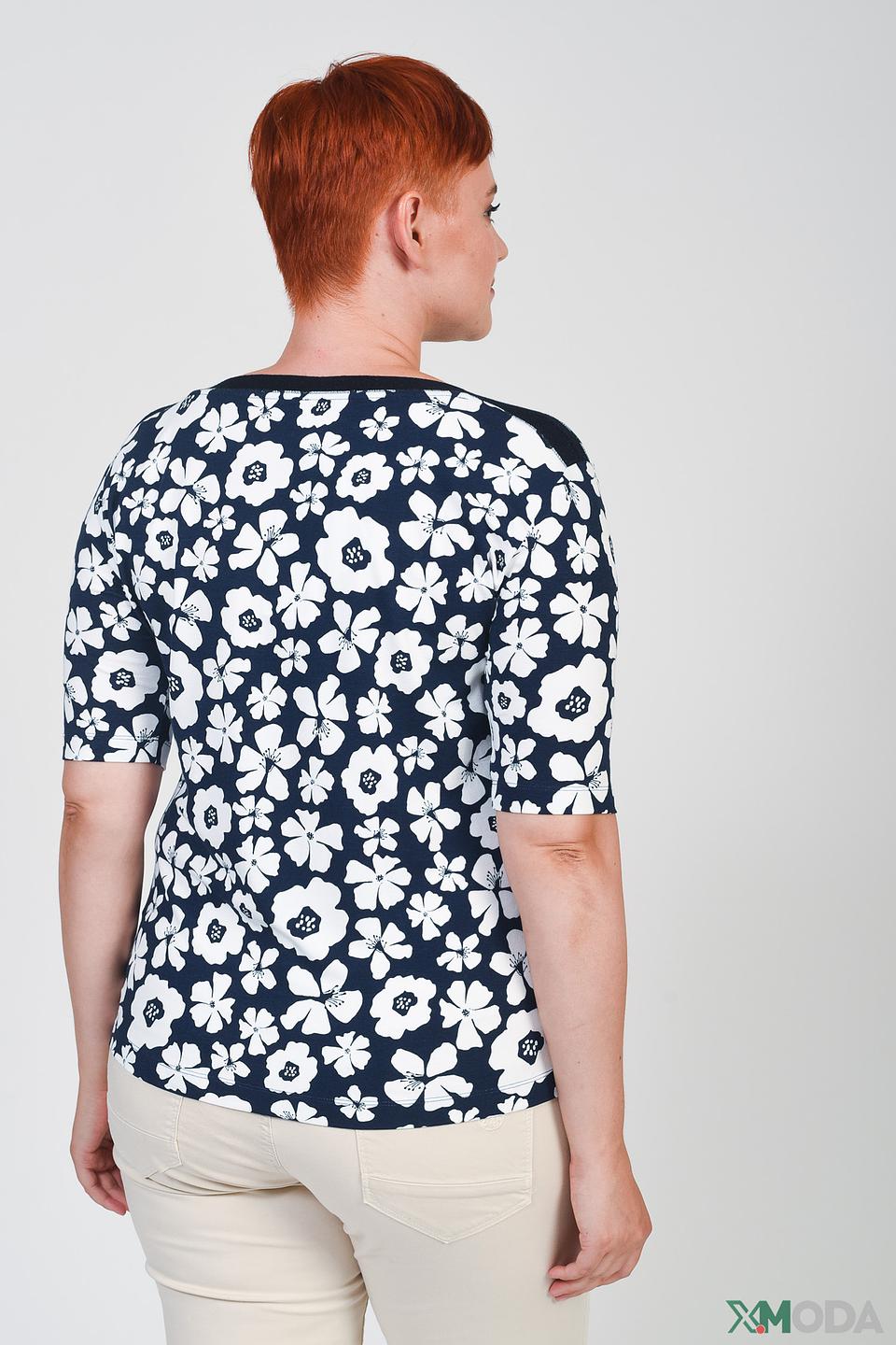 Футболка Rabe collection с цветами